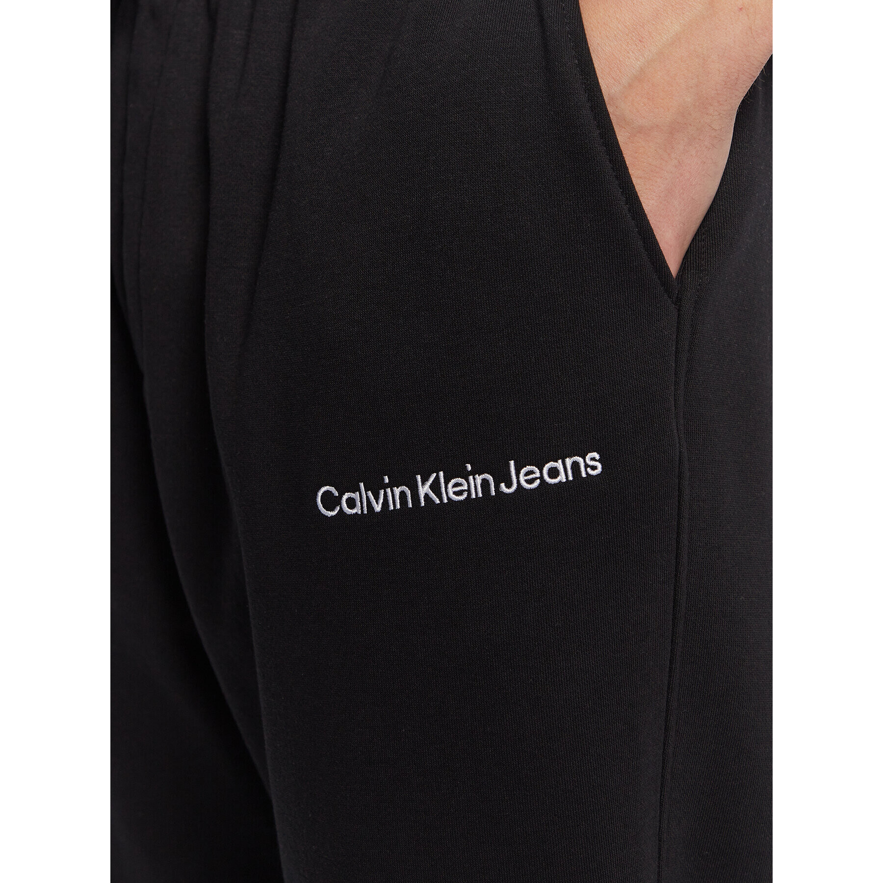 Calvin Klein Jeans Pantaloni trening J30J322925 Negru Relaxed Fit - Pled.ro