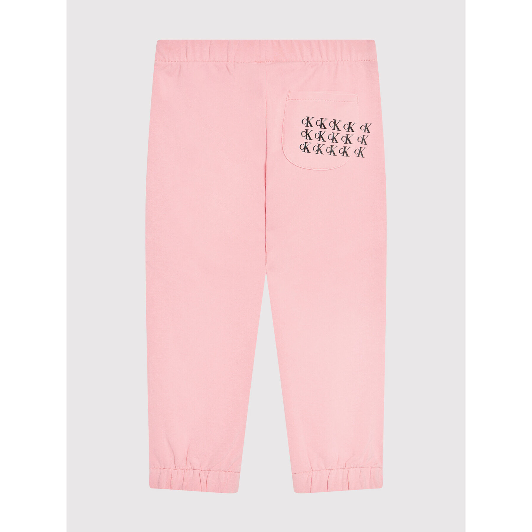 Calvin Klein Jeans Pantaloni trening Mini Monogram IG0IG01003 Roz Regular Fit - Pled.ro