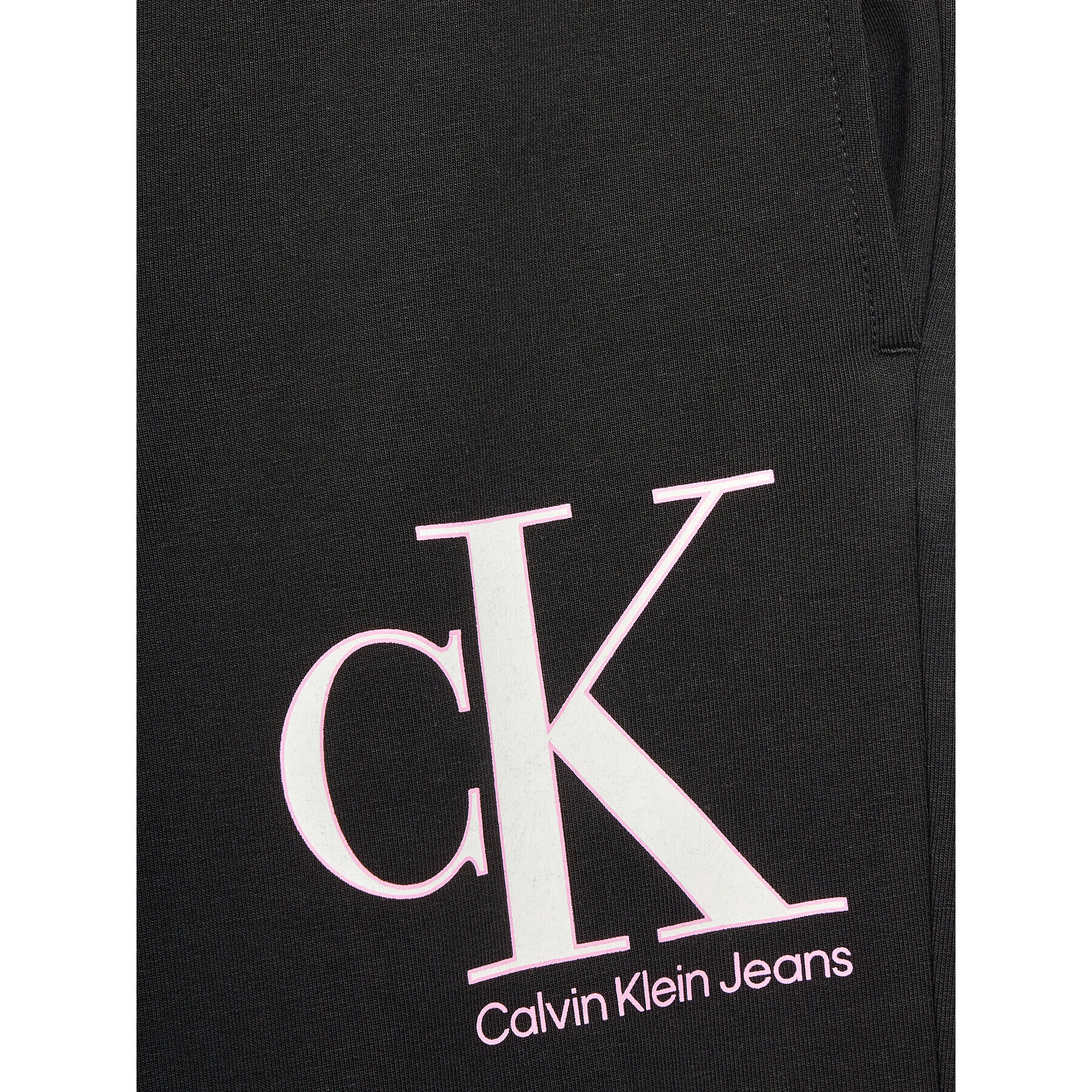 Calvin Klein Jeans Pantaloni trening Monogram IG0IG01985 Negru Regular Fit - Pled.ro