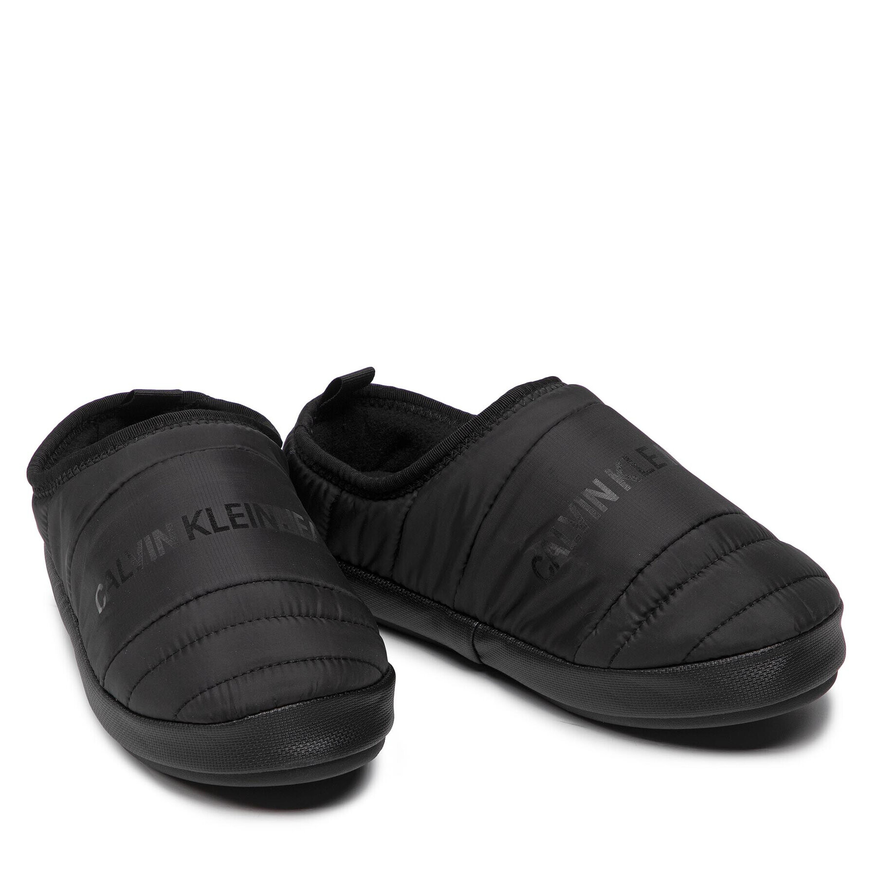 Calvin Klein Jeans Papuci de casă Home Shoe Slipper YM0YM00303 Negru - Pled.ro