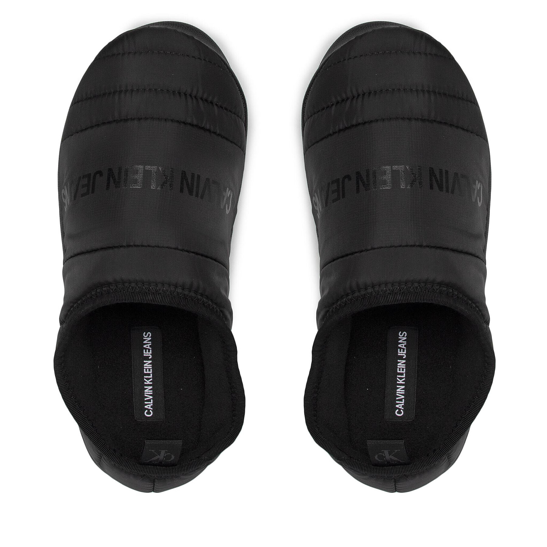 Calvin Klein Jeans Papuci de casă Home Shoe Slipper YM0YM00303 Negru - Pled.ro