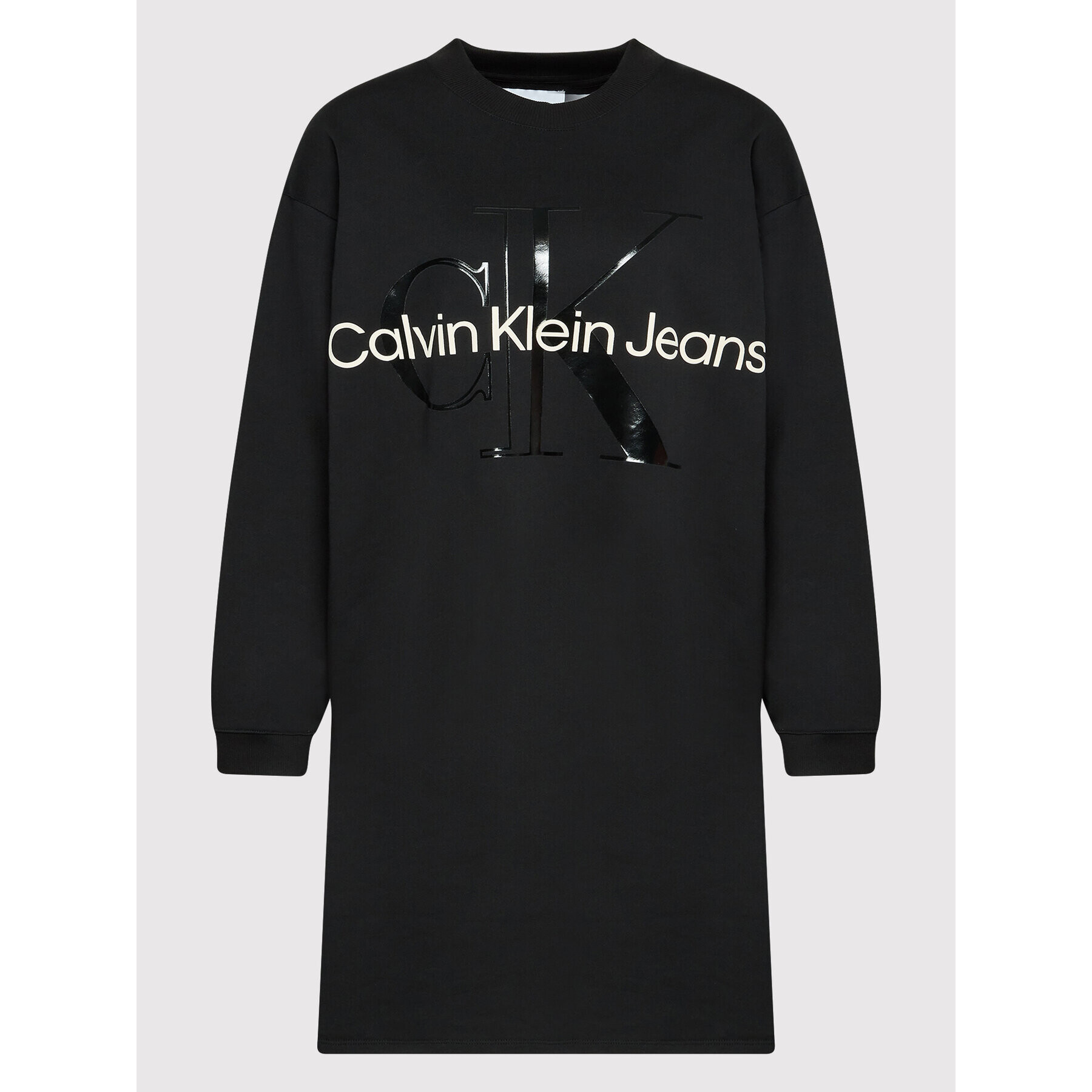 Calvin Klein Jeans Plus Rochie de zi J20J219718 Negru Regular Fit - Pled.ro