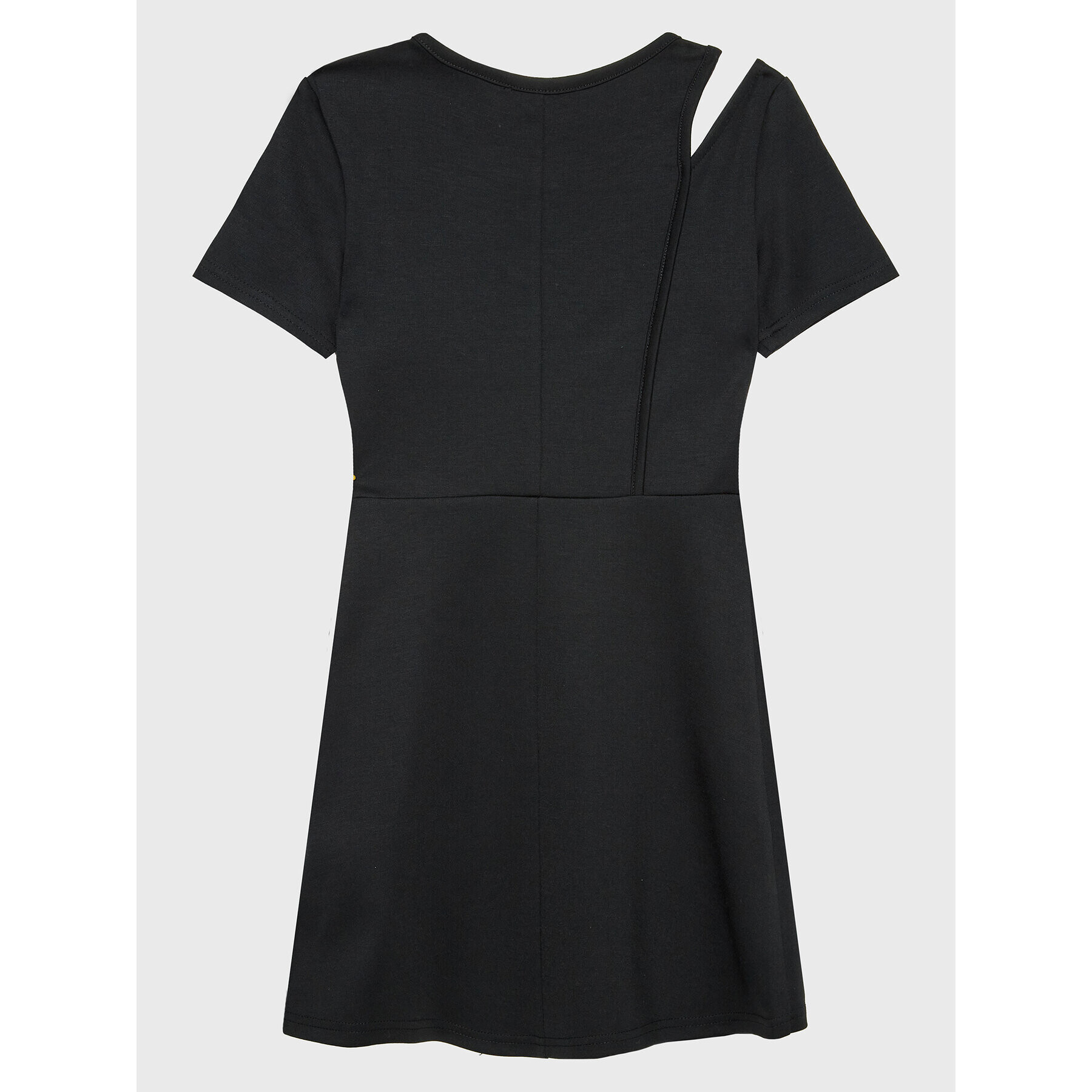 Calvin Klein Jeans Rochie de zi Cut Out Punto IG0IG01560 Negru Regular Fit - Pled.ro