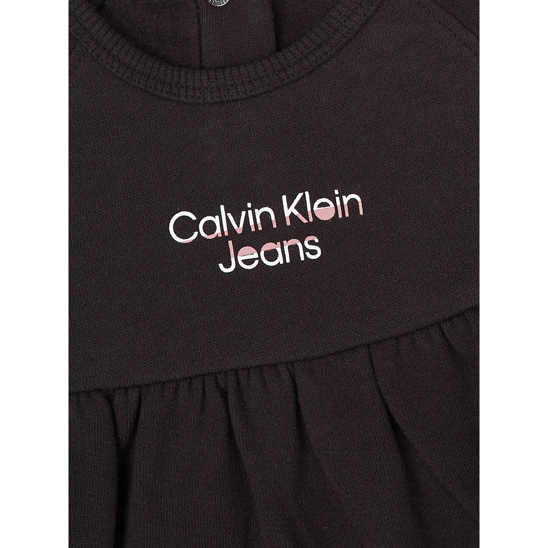 Calvin Klein Jeans Rochie de zi Hero Logo IN0IN00089 Negru Regular Fit - Pled.ro