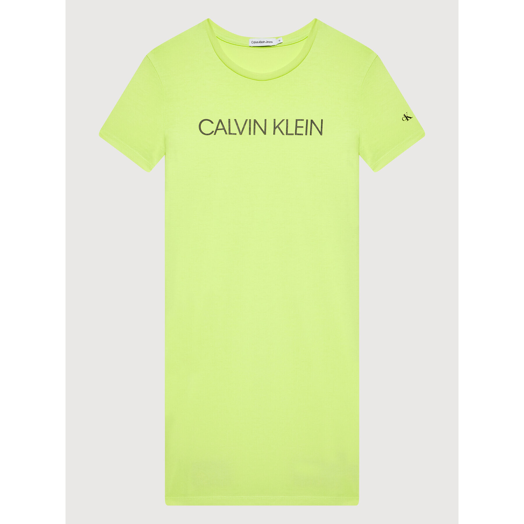 Calvin Klein Jeans Rochie de zi IG0IG01417 Galben Regular Fit - Pled.ro