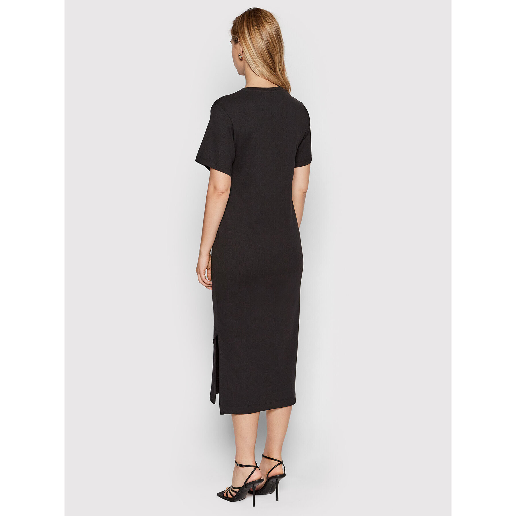 Calvin Klein Jeans Rochie de zi J20J218405 Negru Relaxed Fit - Pled.ro