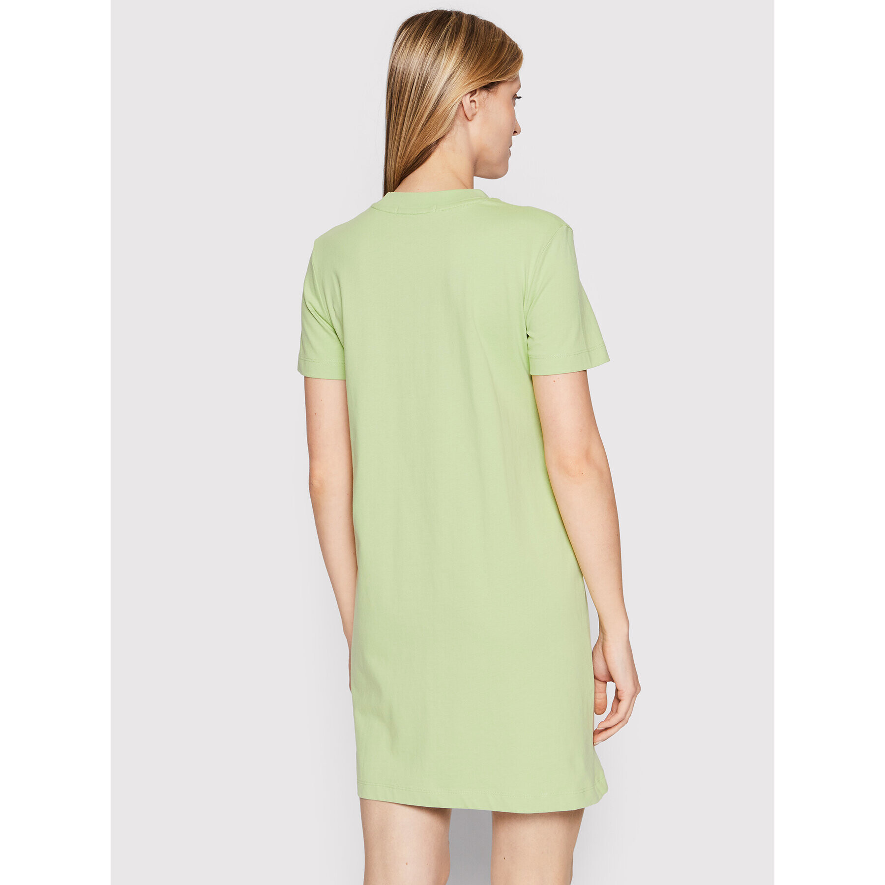 Calvin Klein Jeans Rochie de zi J20J218862 Verde Regular Fit - Pled.ro