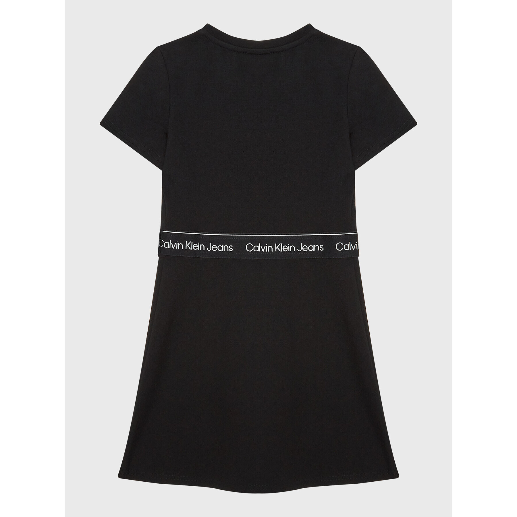 Calvin Klein Jeans Rochie de zi Logo IG0IG01828 Negru Regular Fit - Pled.ro