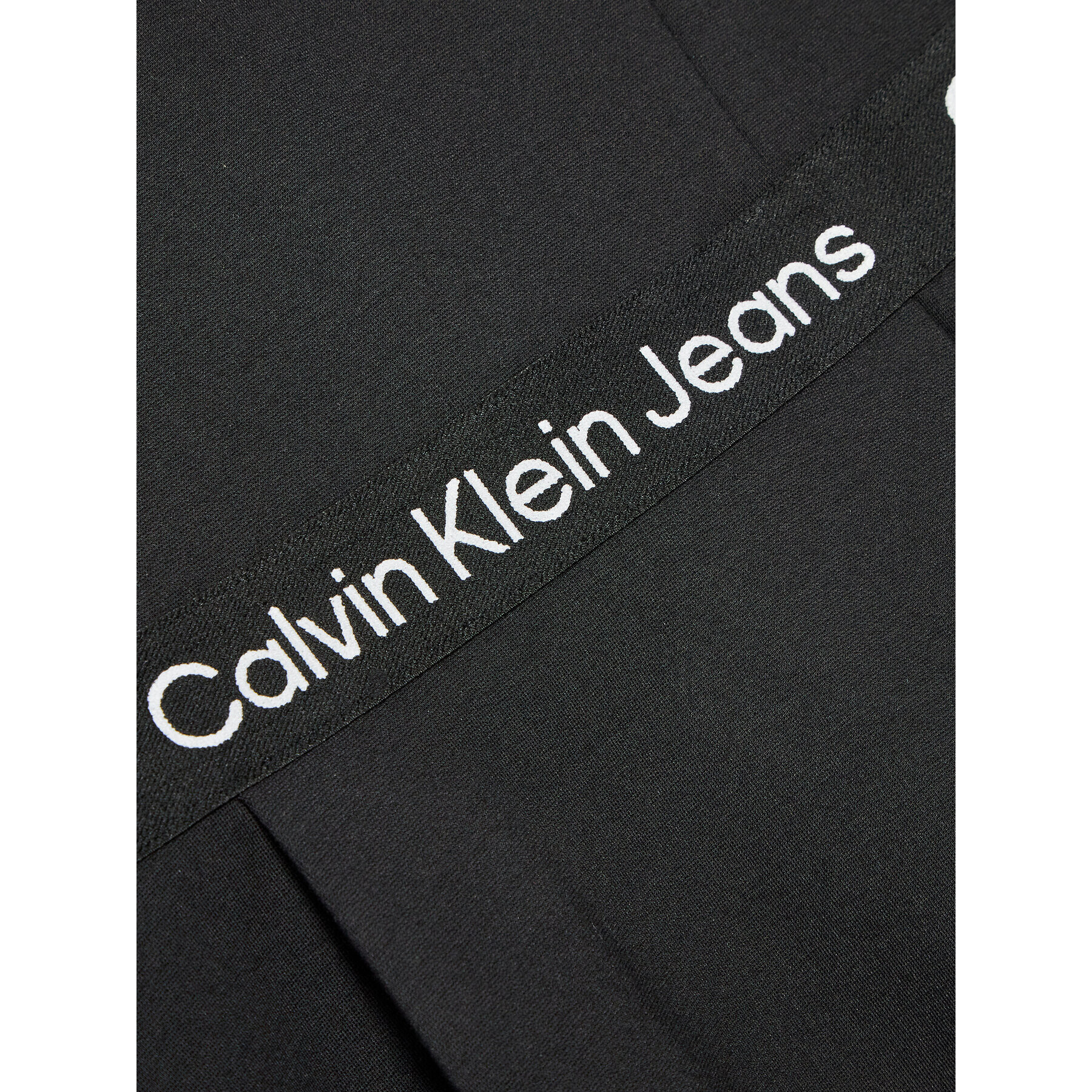 Calvin Klein Jeans Rochie de zi Logo Tape IG0IG01960 Negru Regular Fit - Pled.ro