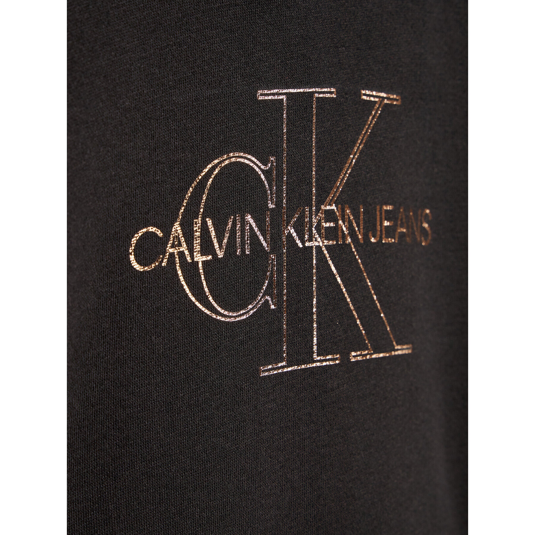 Calvin Klein Jeans Rochie de zi Monogram Outline IG0IG01179 Negru Regular Fit - Pled.ro