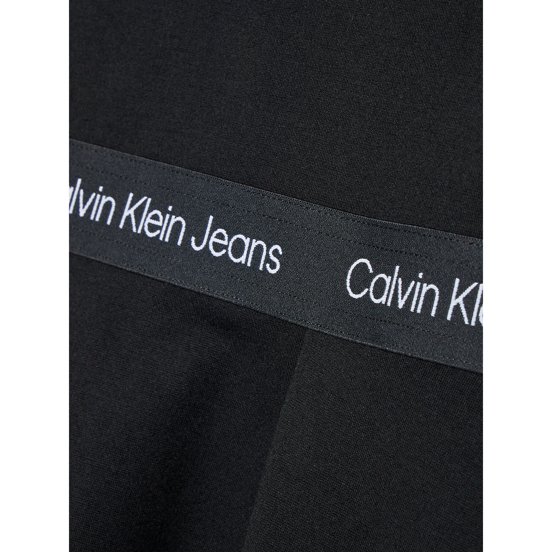 Calvin Klein Jeans Rochie de zi Punto Logo IG0IG01564 Negru Regular Fit - Pled.ro