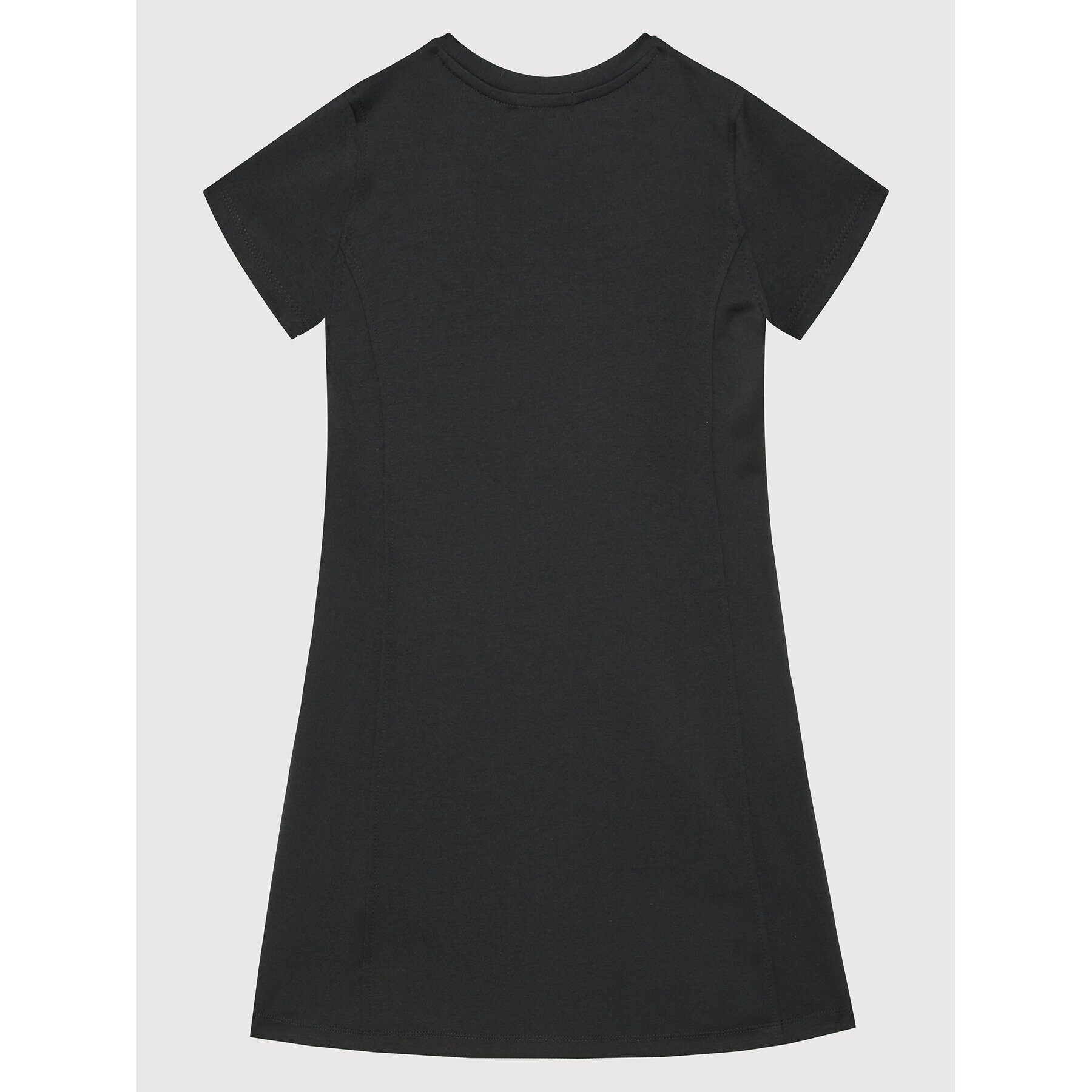 Calvin Klein Jeans Rochie de zi Stacked Logo Punto IG0IG01414 Negru Slim Fit - Pled.ro