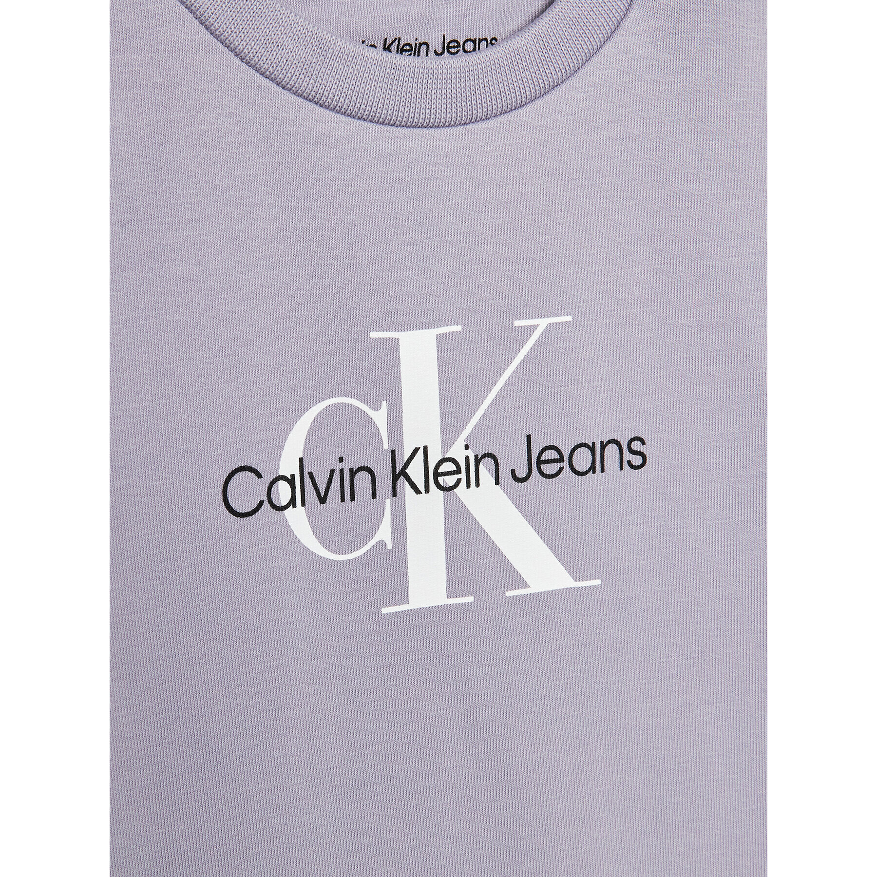 Calvin Klein Jeans Rochie tricotată IN0IN00041 Violet Regular Fit - Pled.ro