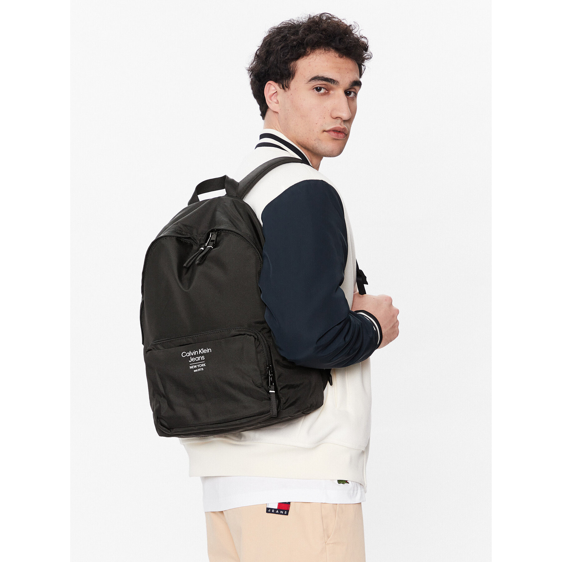 Calvin Klein Jeans Rucsac Sport Essentials Campus Bp43 Est K50K510101 Negru - Pled.ro