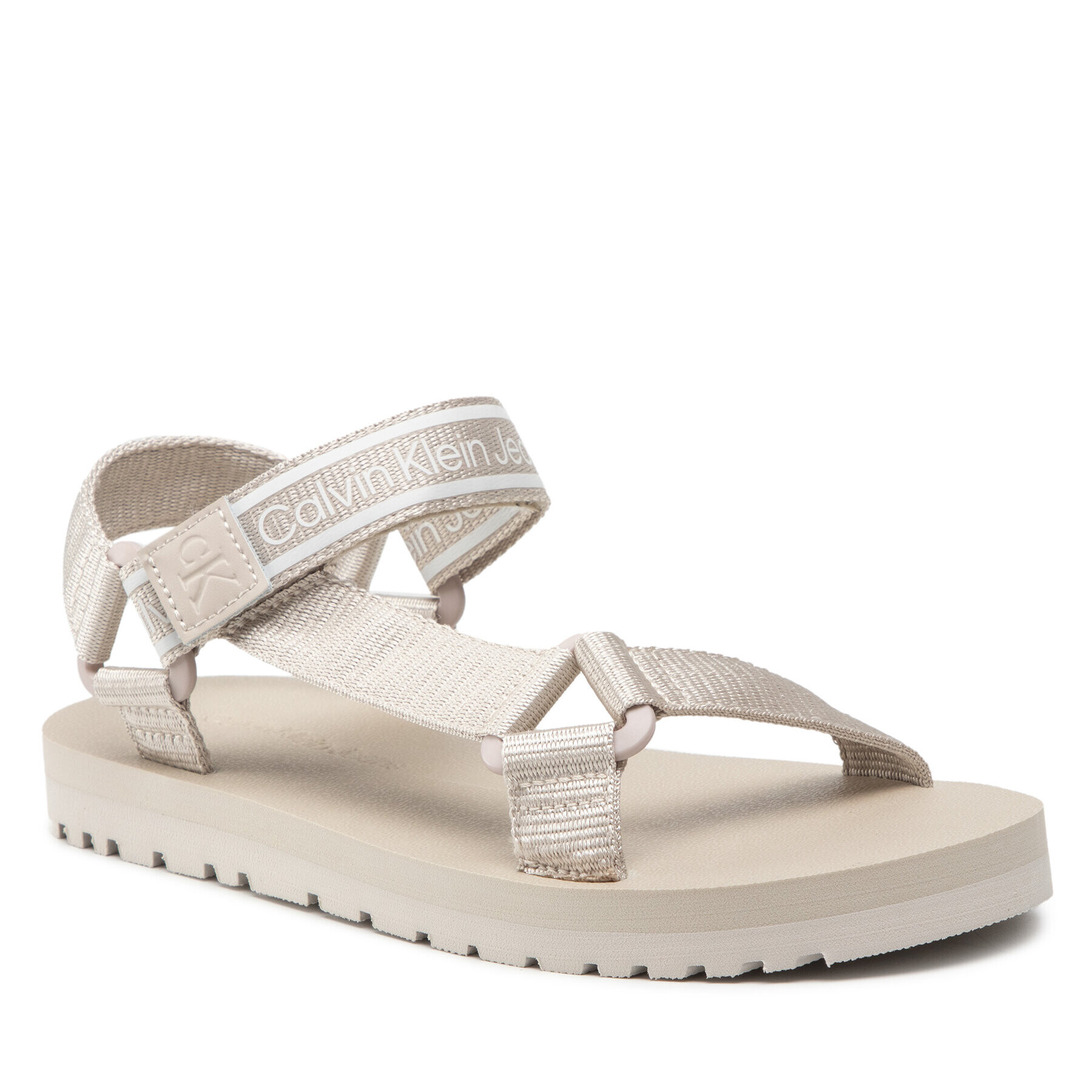 Calvin Klein Jeans Sandale Prefresato Sandal 1 YM0YM00352 Bej - Pled.ro