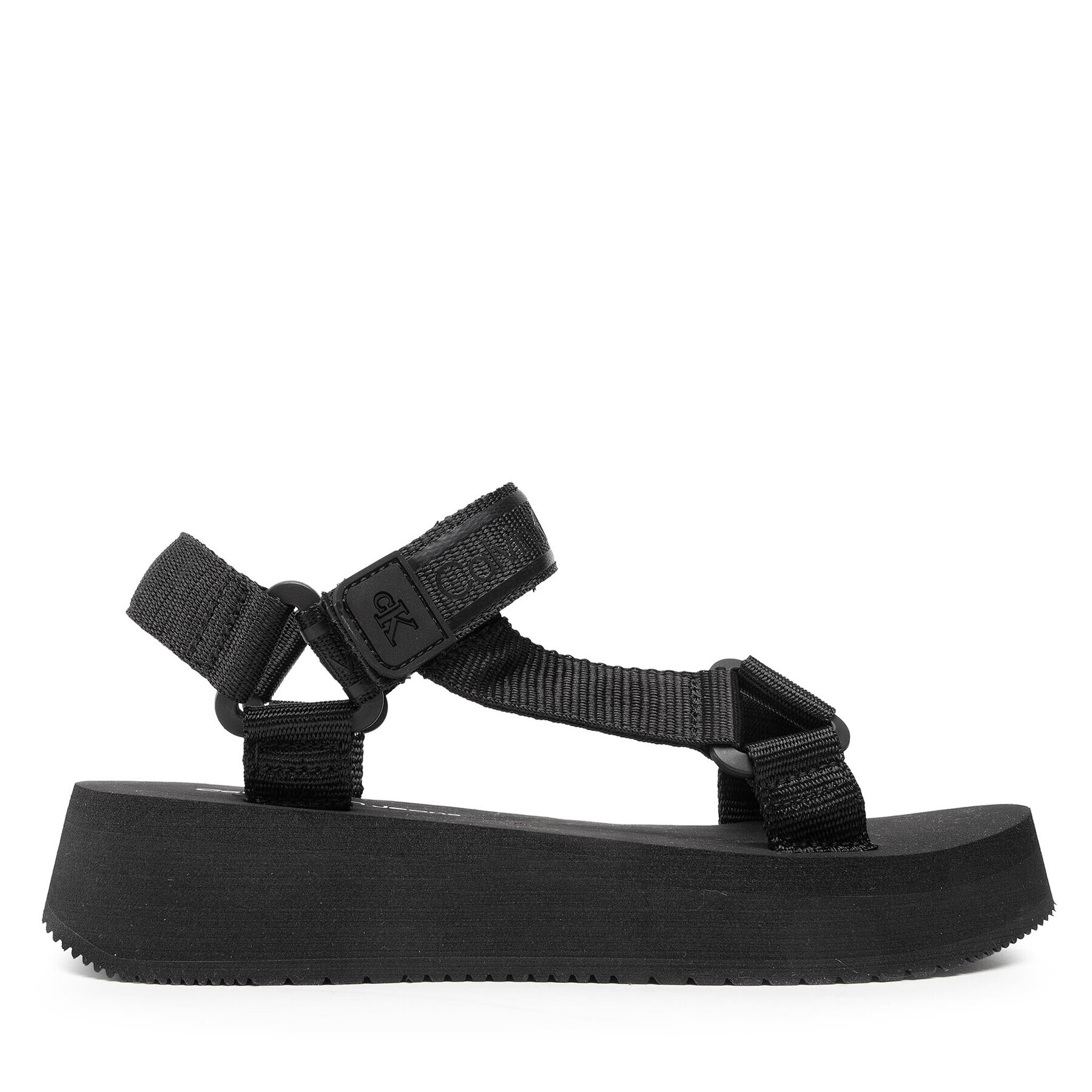 Calvin Klein Jeans Sandale Prefresato Sandal 1 YW0YW00557 Negru - Pled.ro