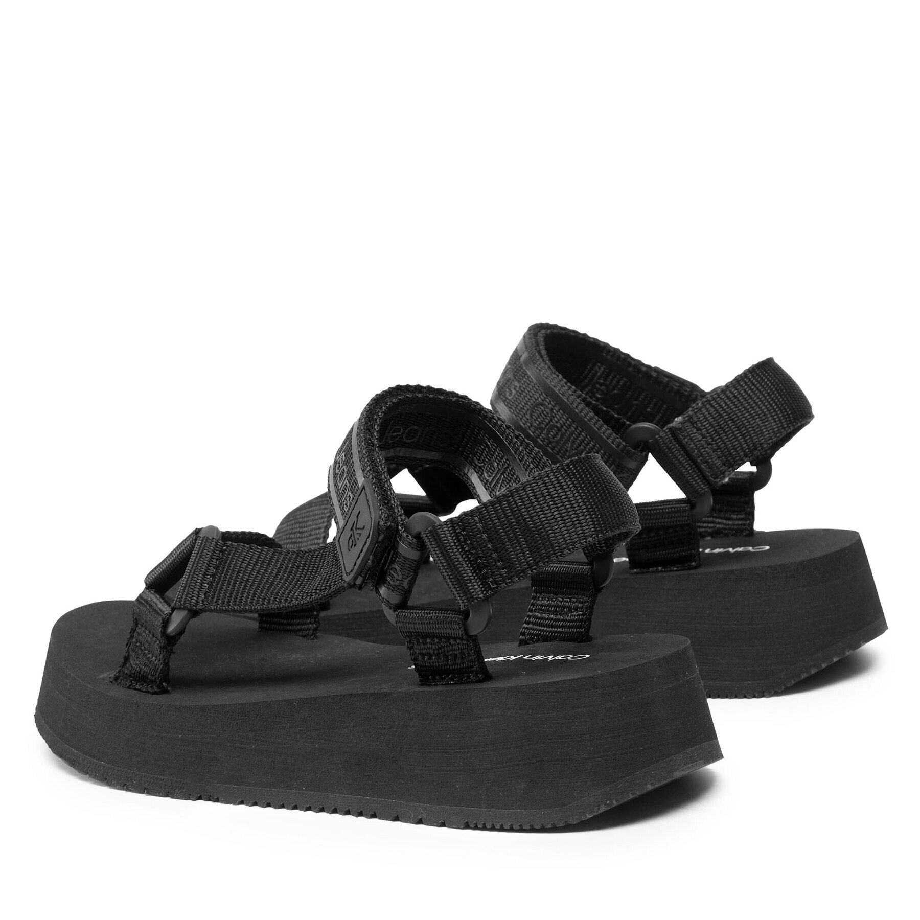 Calvin Klein Jeans Sandale Prefresato Sandal 1 YW0YW00557 Negru - Pled.ro