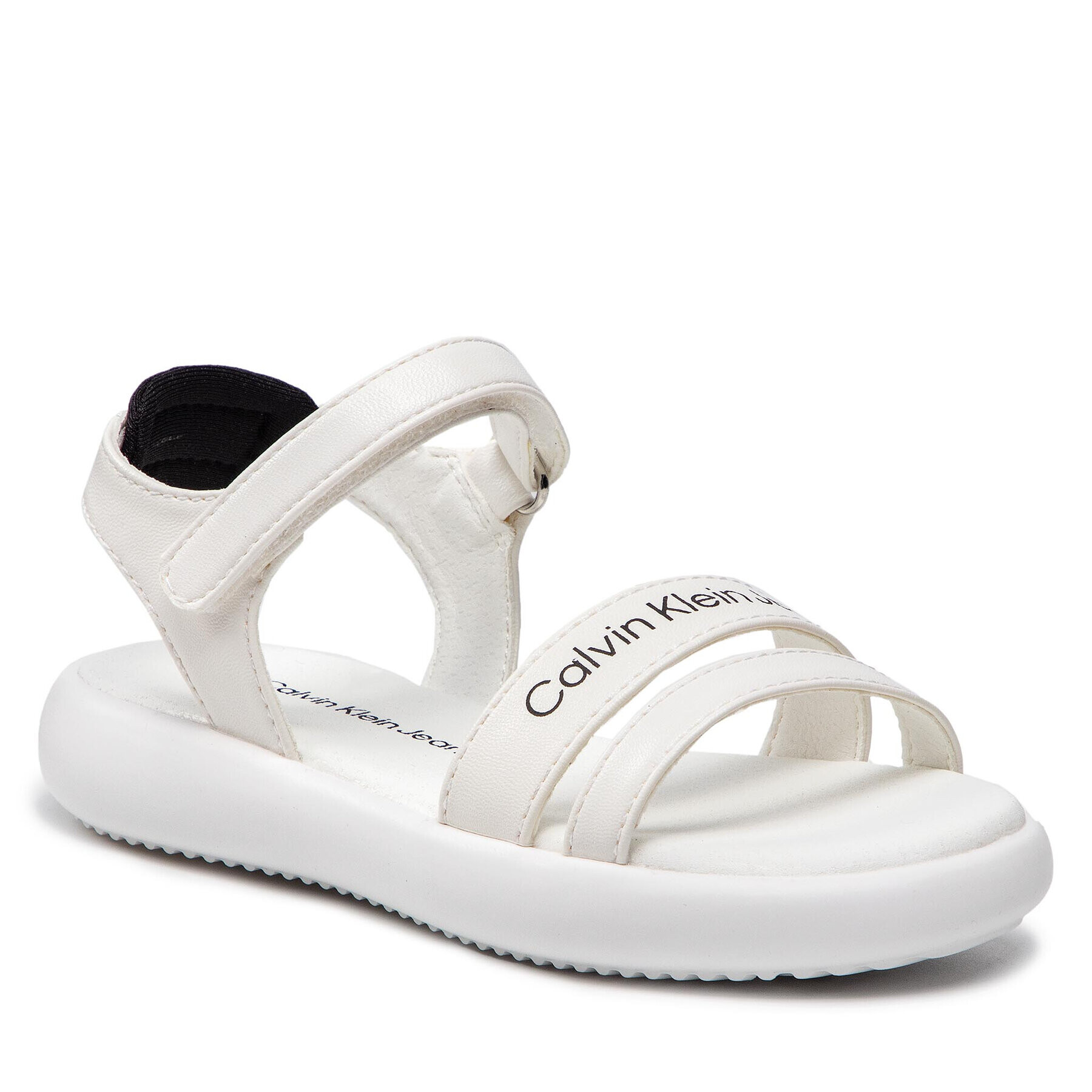 Calvin Klein Jeans Sandale Sandal V3A2-80203-0326 Alb - Pled.ro