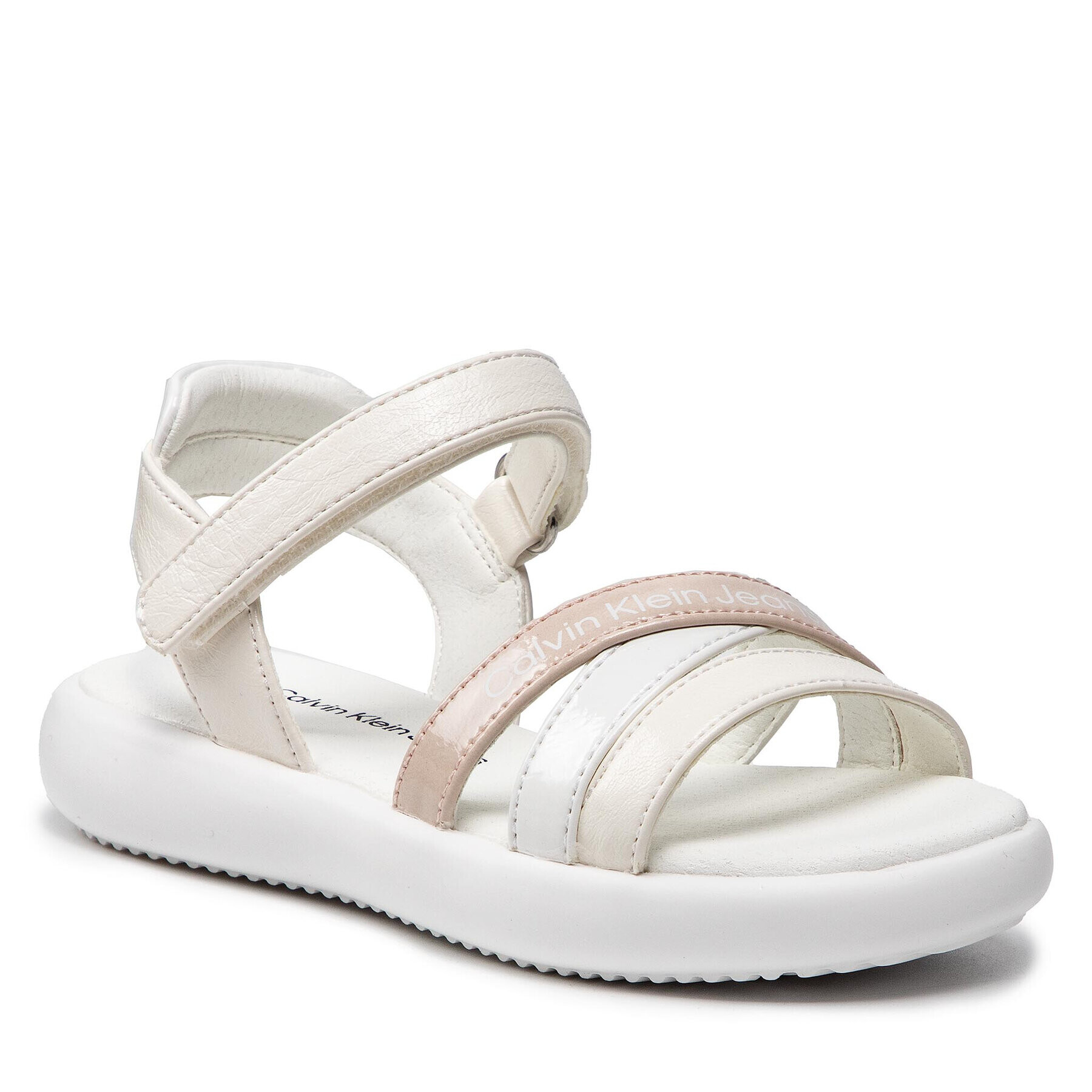 Calvin Klein Jeans Sandale Sandal V3A2-80205-0343 Alb - Pled.ro