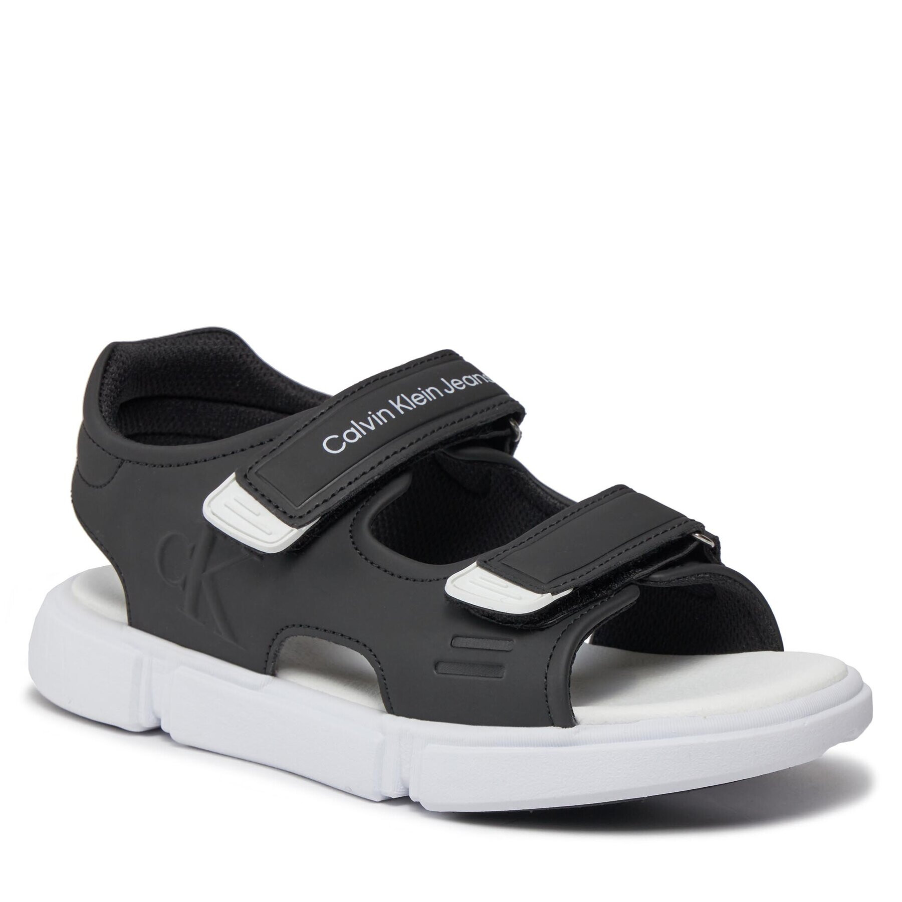 Calvin Klein Jeans Sandale V3B2-80911-1355 S Negru - Pled.ro