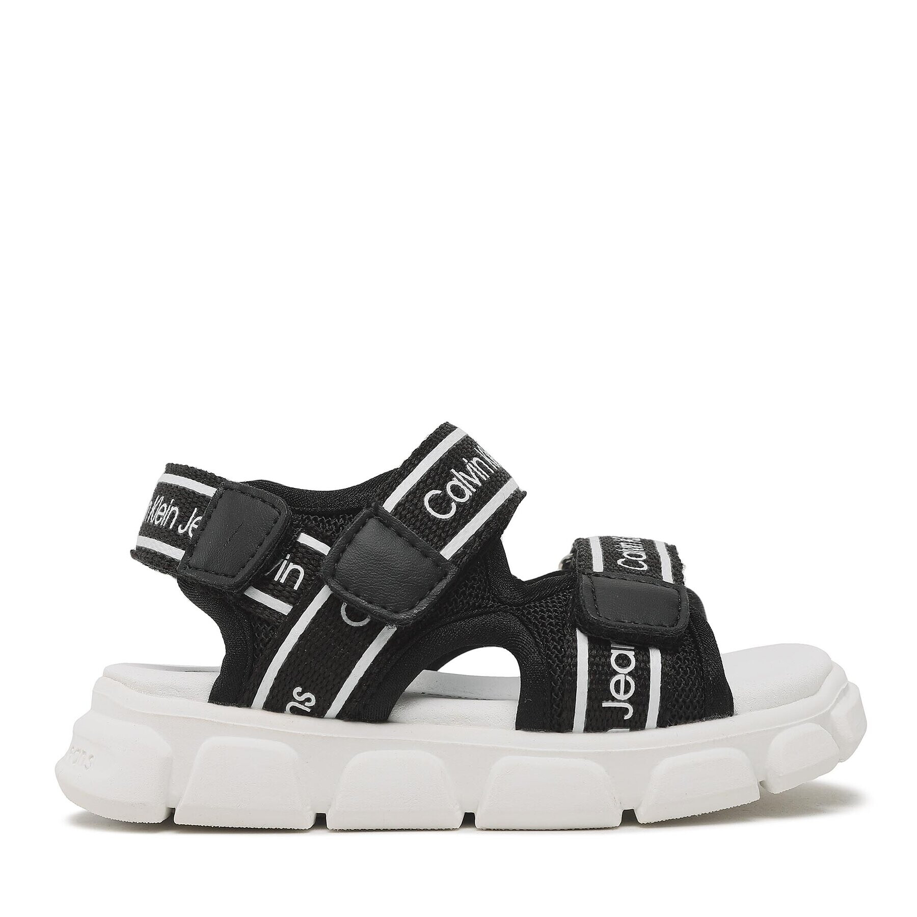 Calvin Klein Jeans Sandale Velcro Sandal V1B2-80610-0211 M Negru - Pled.ro