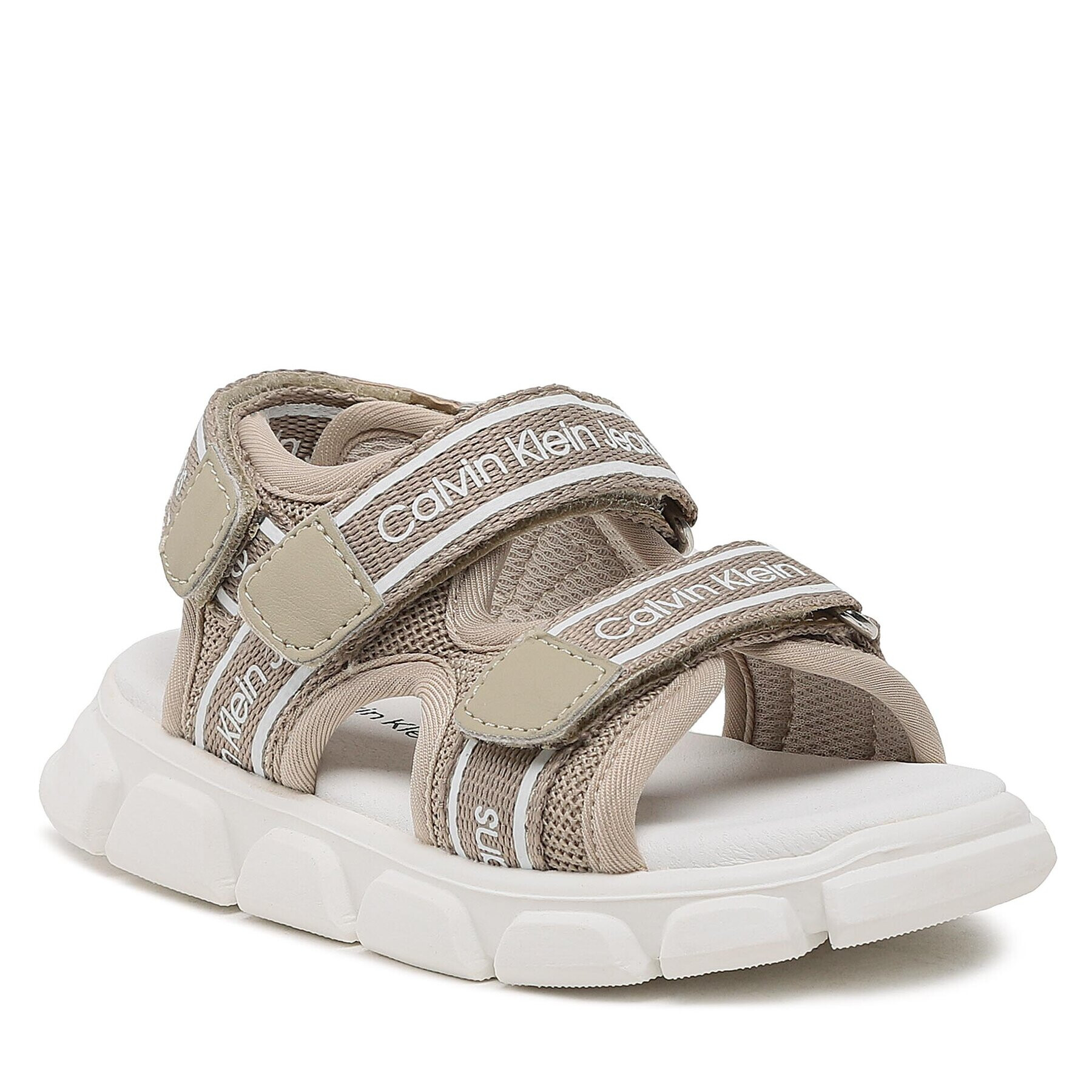 Calvin Klein Jeans Sandale Velcro Sandal V1B2-80610-0211 S Bej - Pled.ro