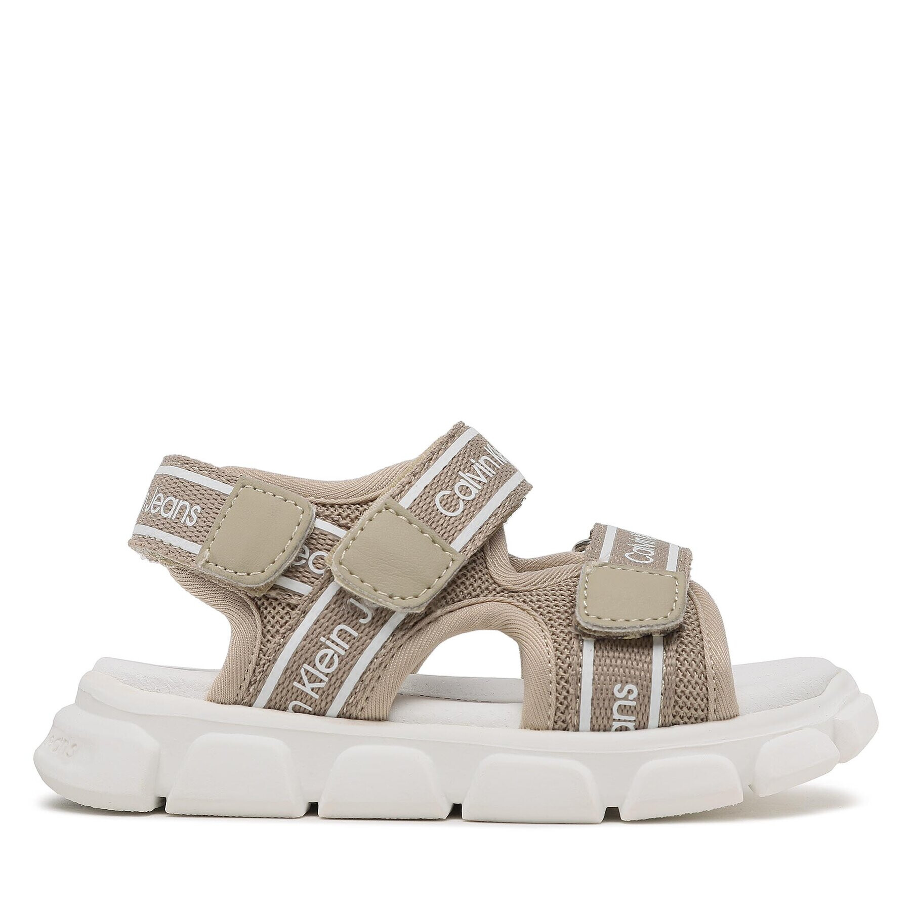 Calvin Klein Jeans Sandale Velcro Sandal V1B2-80610-0211 S Bej - Pled.ro