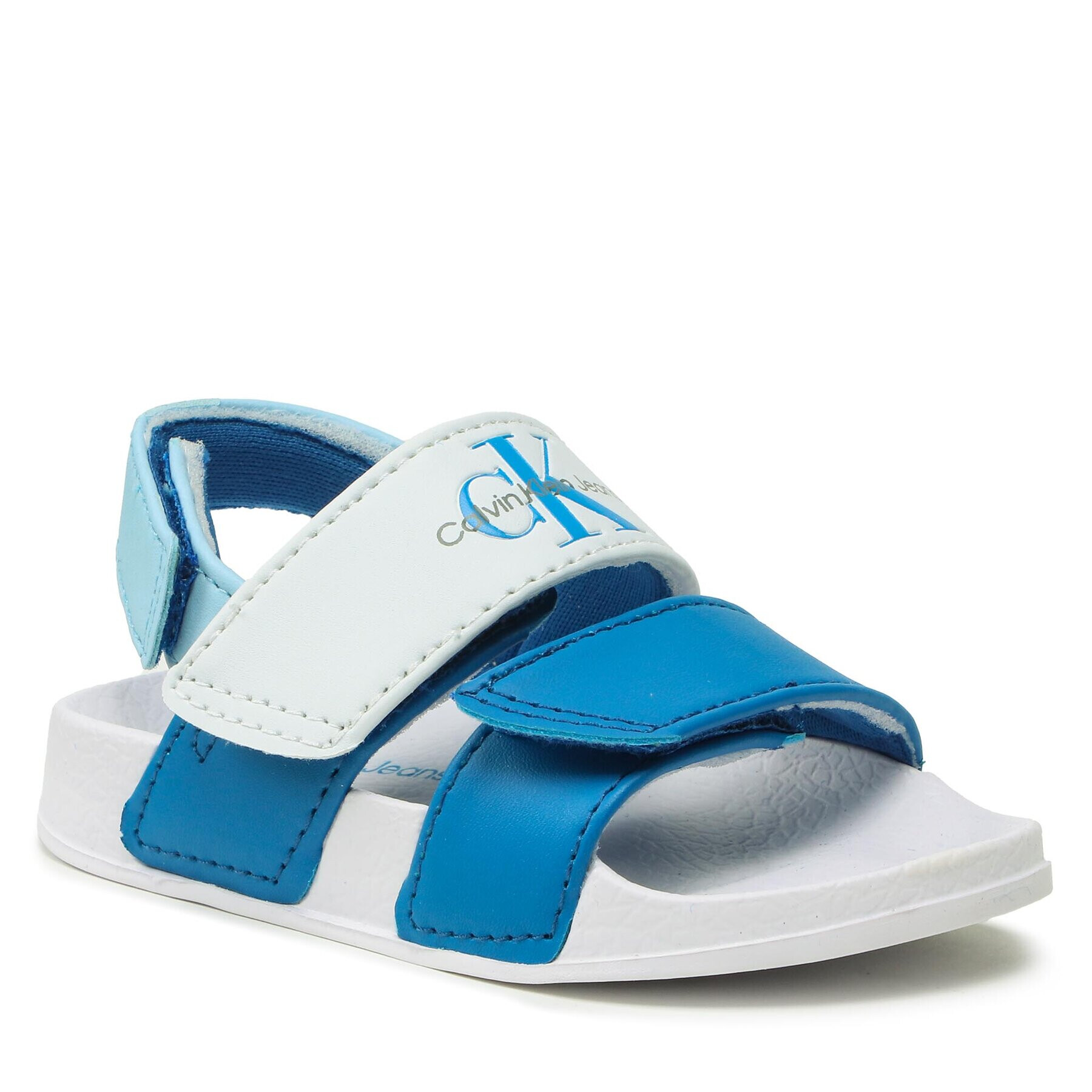 Calvin Klein Jeans Sandale Velcro Sandal V1B2-80627-1172 M Albastru - Pled.ro