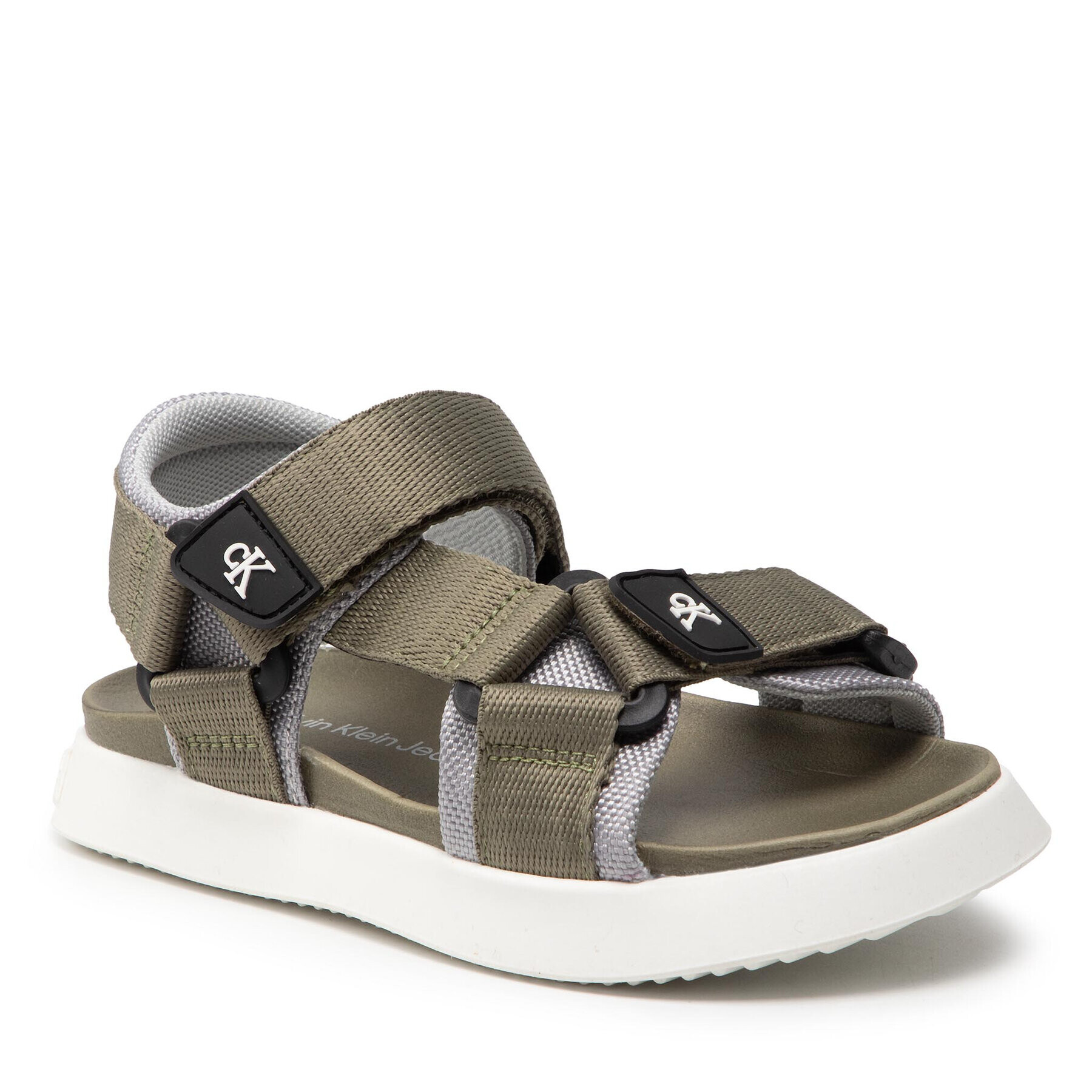 Calvin Klein Jeans Sandale Velcro Sandal V3B2-80148-0034 M Verde - Pled.ro