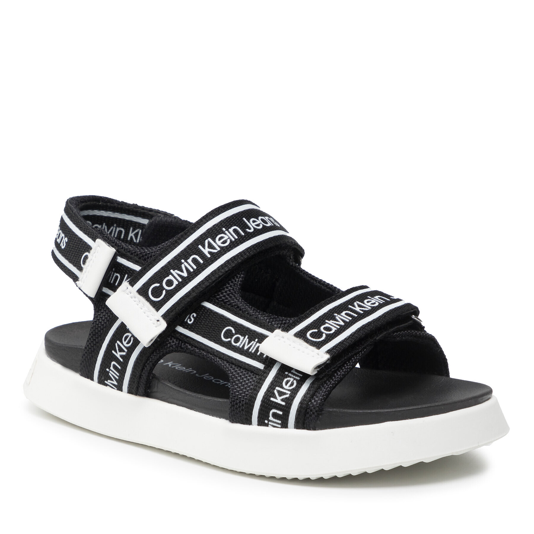 Calvin Klein Jeans Sandale Velcro Sandal V3B2-80149-0211 M Negru - Pled.ro