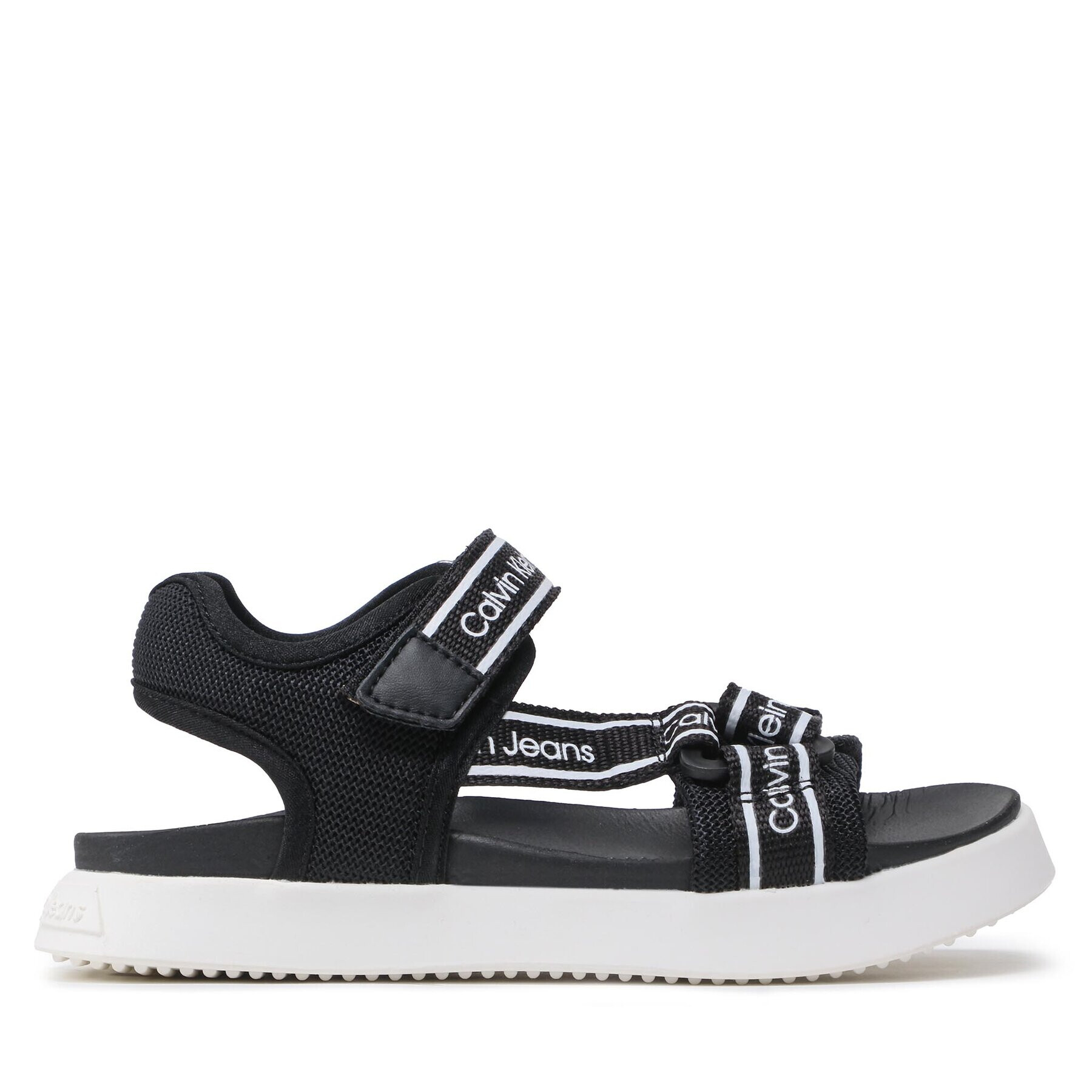 Calvin Klein Jeans Sandale Velcro Sandal V3B2-80619-0034 M Negru - Pled.ro