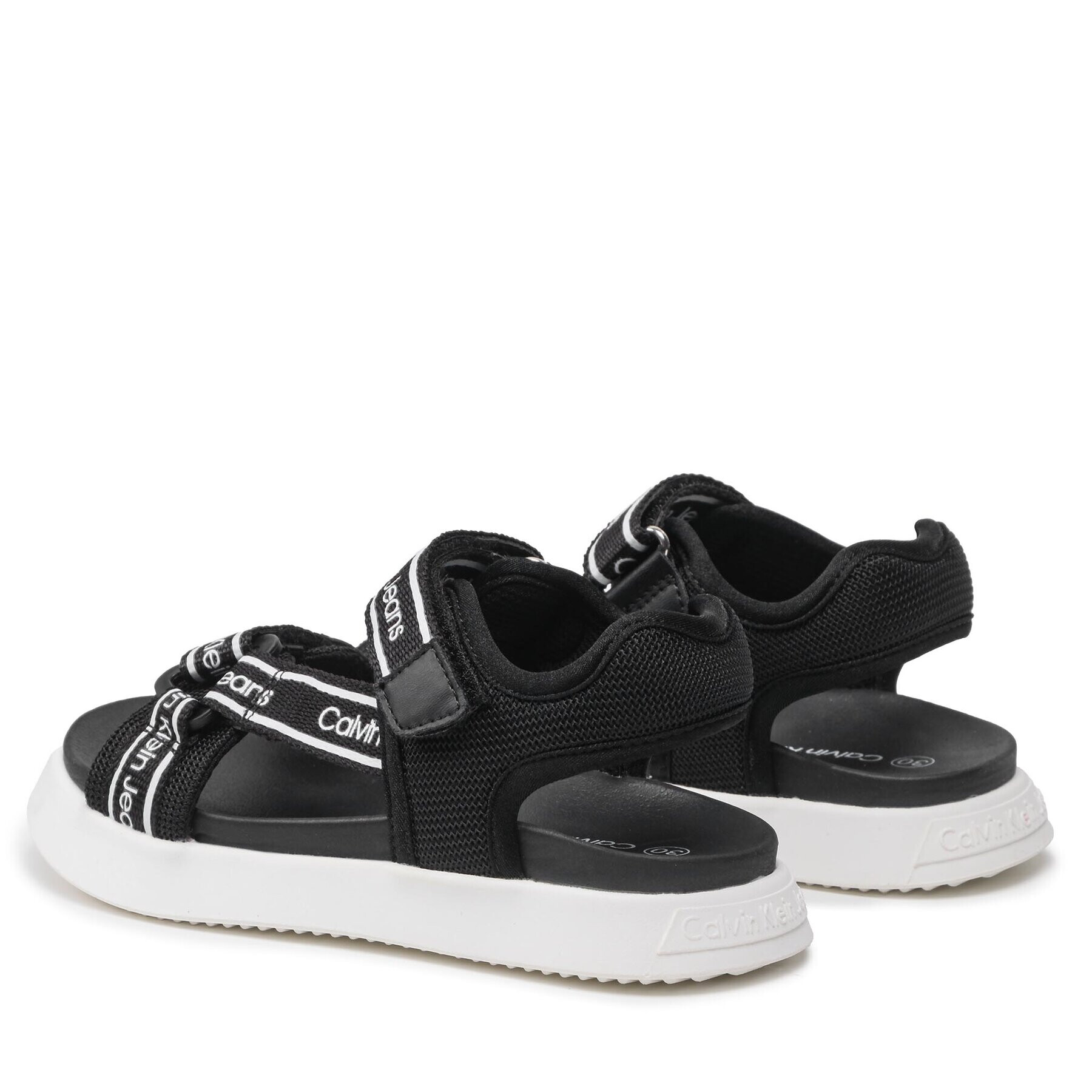 Calvin Klein Jeans Sandale Velcro Sandal V3B2-80619-0034 M Negru - Pled.ro