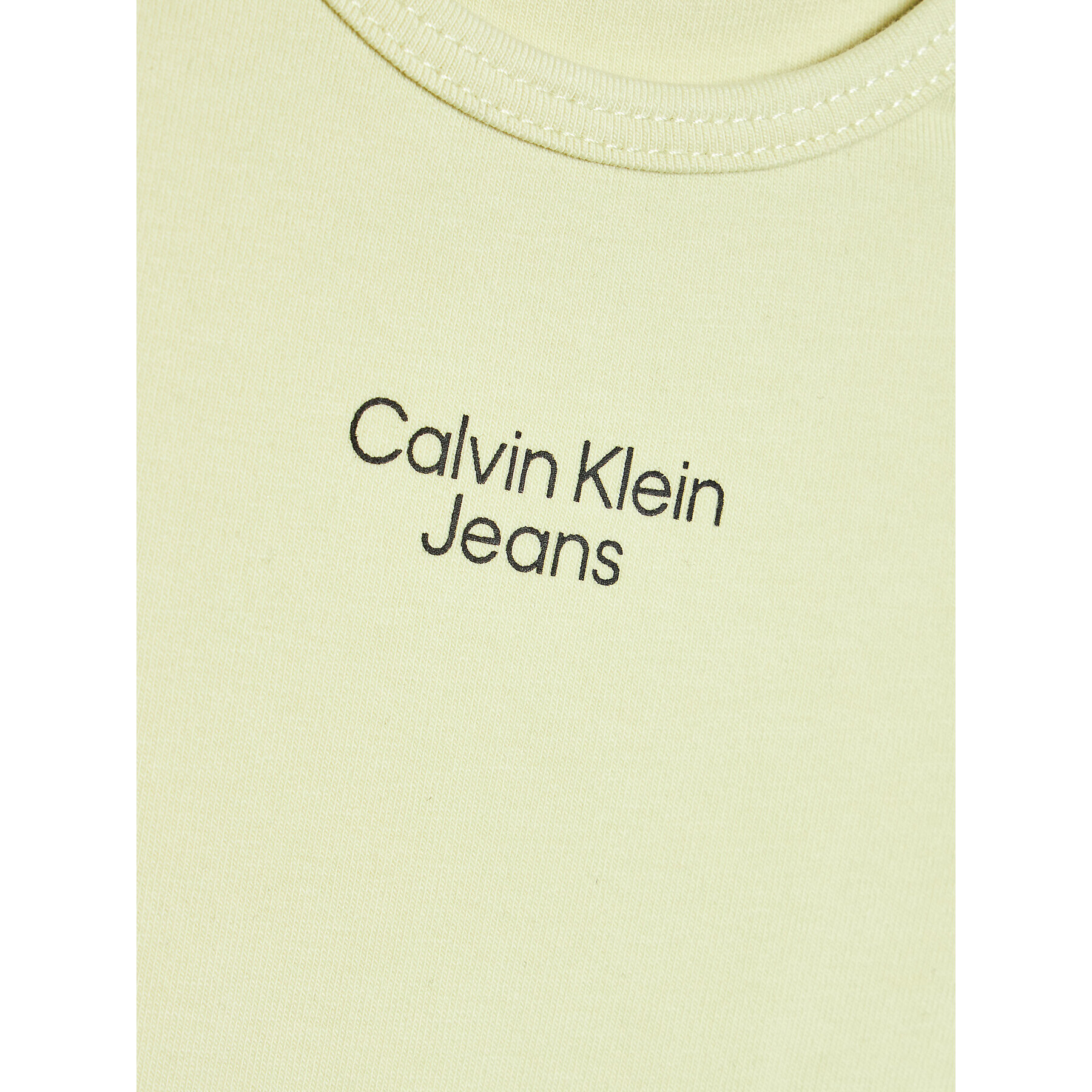 Calvin Klein Jeans Set 2 body-uri pentru copii Stack Logo IN0IN00013 Colorat - Pled.ro