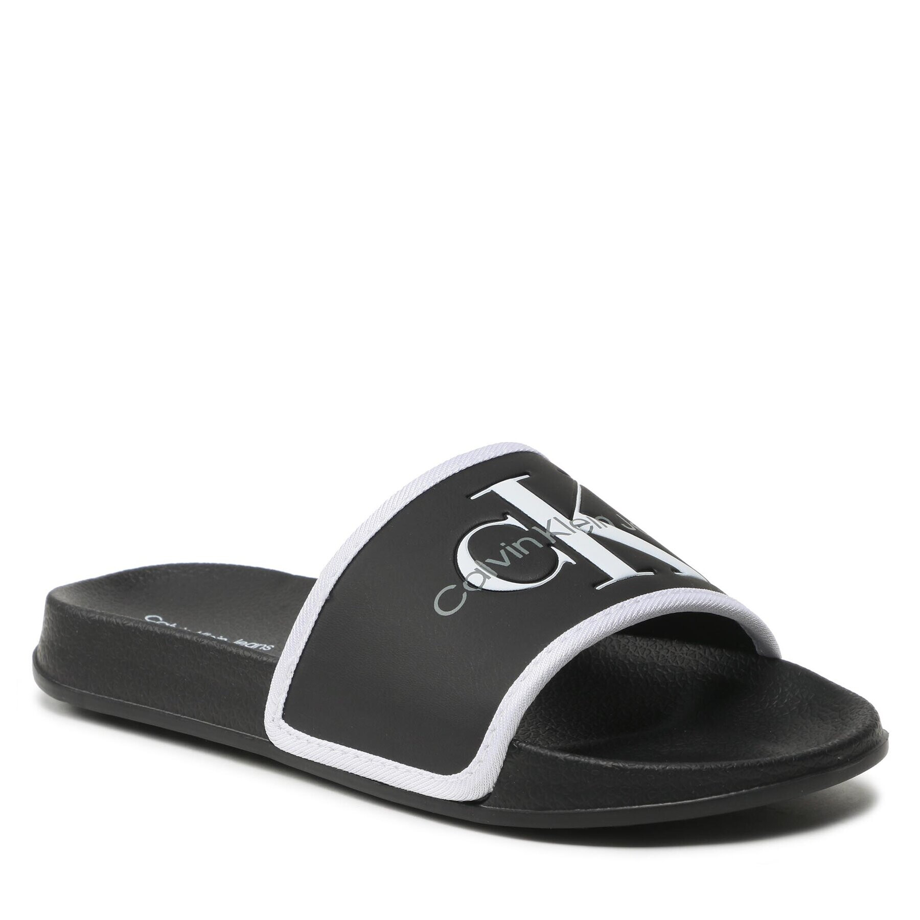 Calvin Klein Jeans Șlapi Logo Pool Slide V3B0-80630-1172 S Negru - Pled.ro