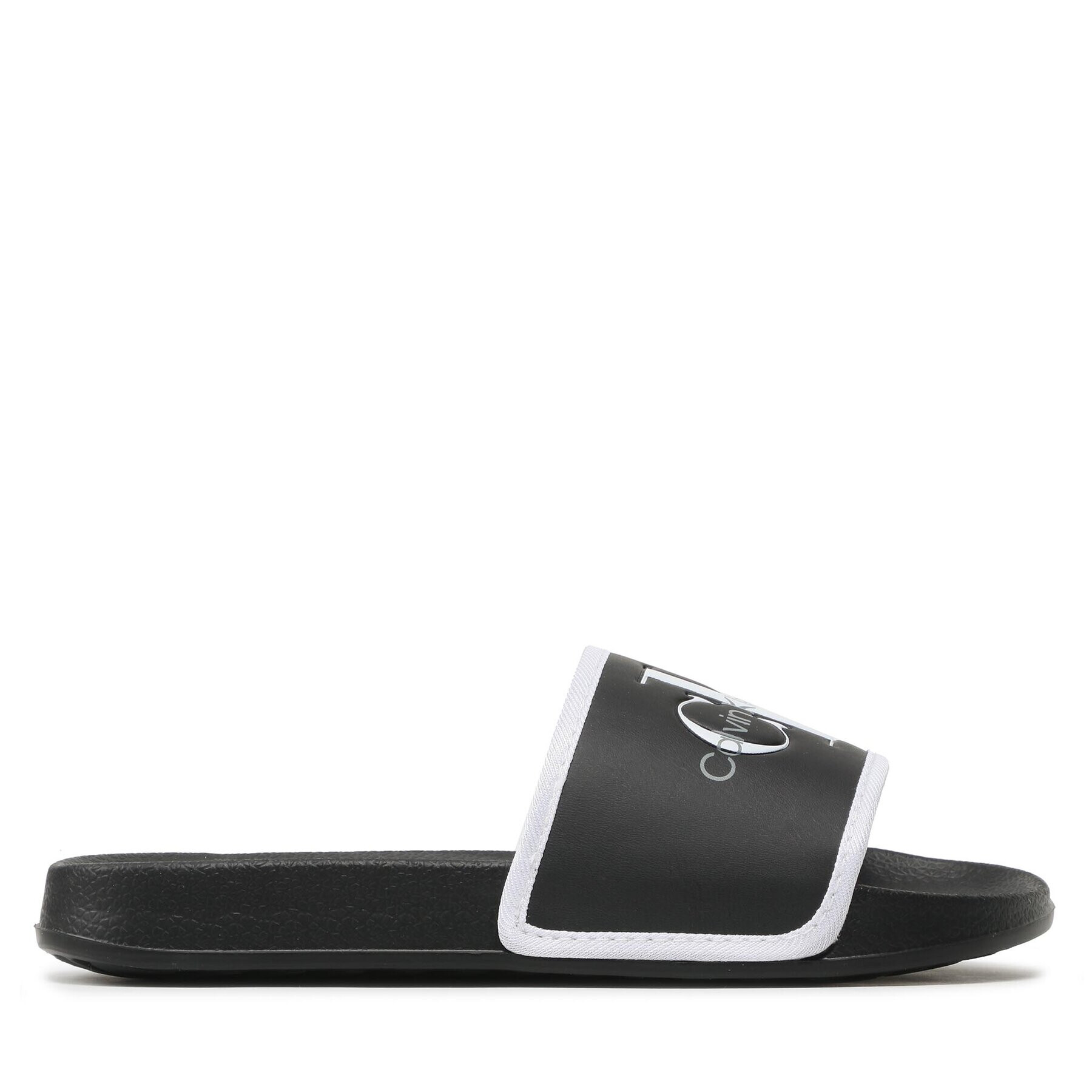 Calvin Klein Jeans Șlapi Logo Pool Slide V3B0-80630-1172 S Negru - Pled.ro