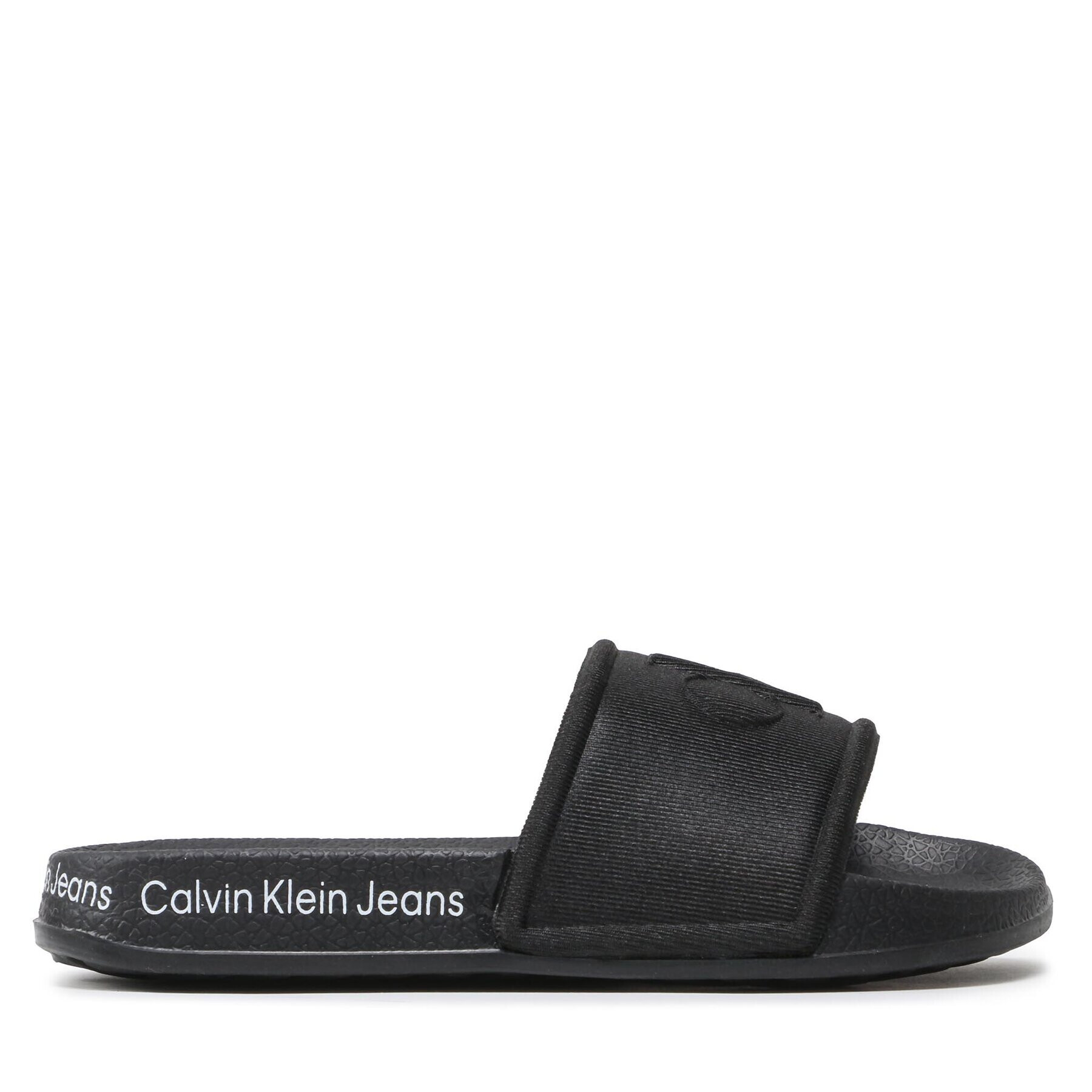 Calvin Klein Jeans Șlapi Logo Pool Slide V3B0-80637-1231 M Negru - Pled.ro