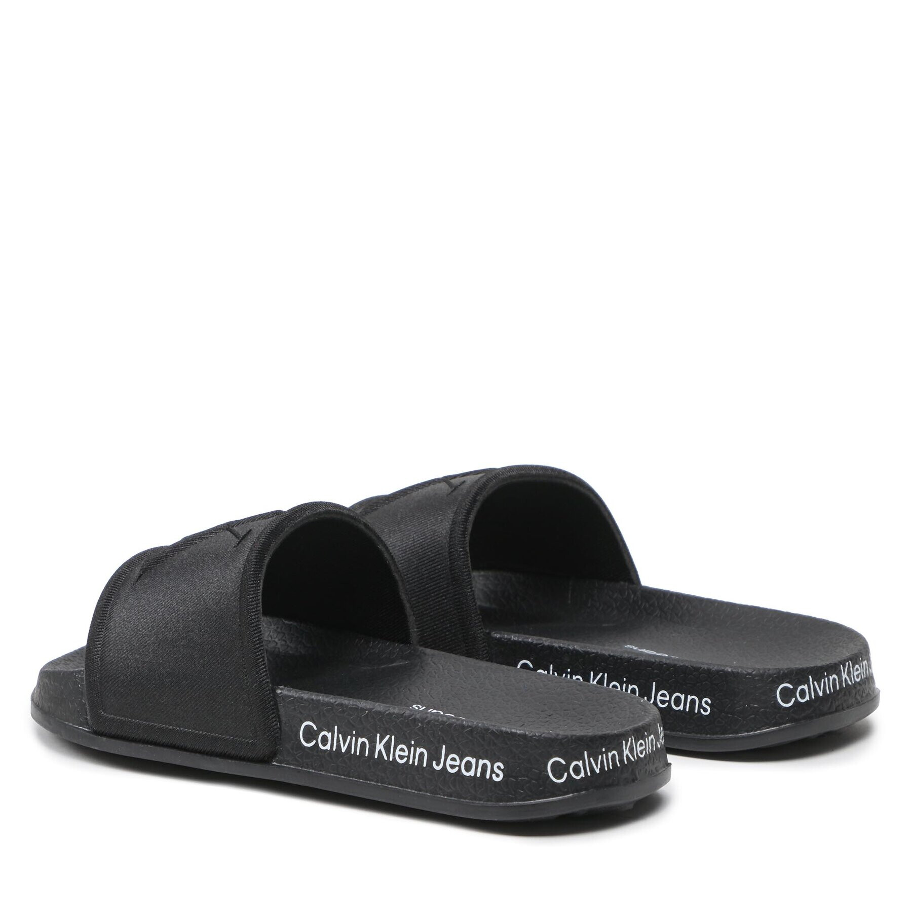 Calvin Klein Jeans Șlapi Logo Pool Slide V3B0-80637-1231 M Negru - Pled.ro