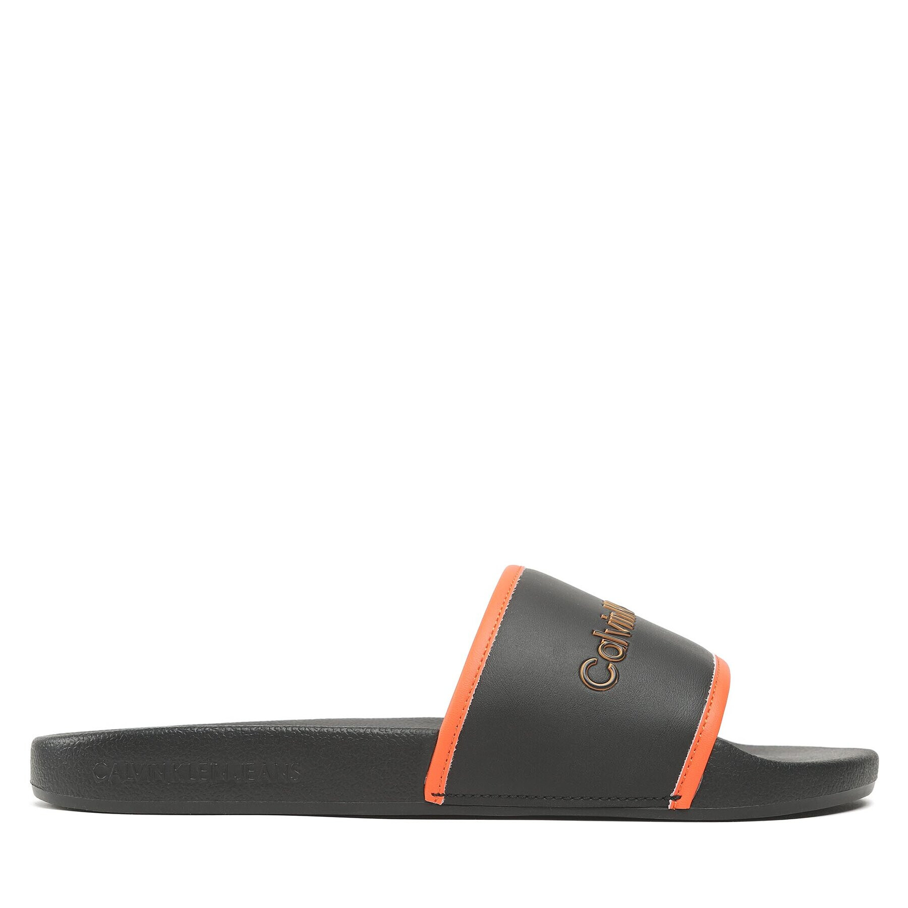 Calvin Klein Jeans Șlapi Slide Institutional YM0YM00360 Negru - Pled.ro