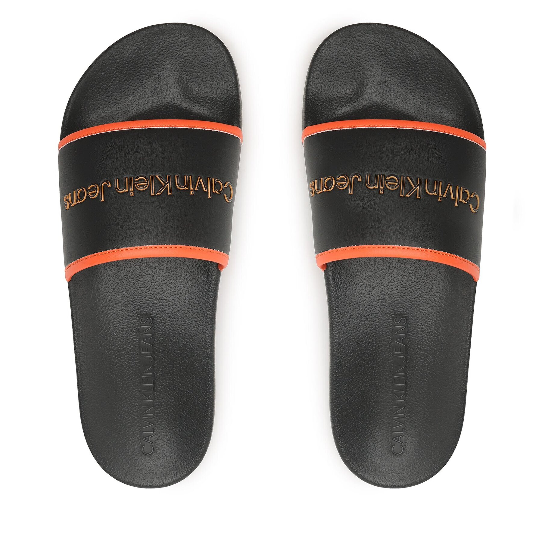 Calvin Klein Jeans Șlapi Slide Institutional YM0YM00360 Negru - Pled.ro