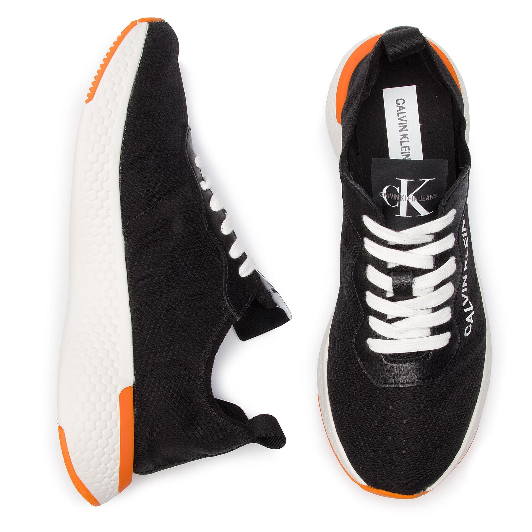 Calvin Klein Jeans Sneakers Alban S0583 Negru - Pled.ro