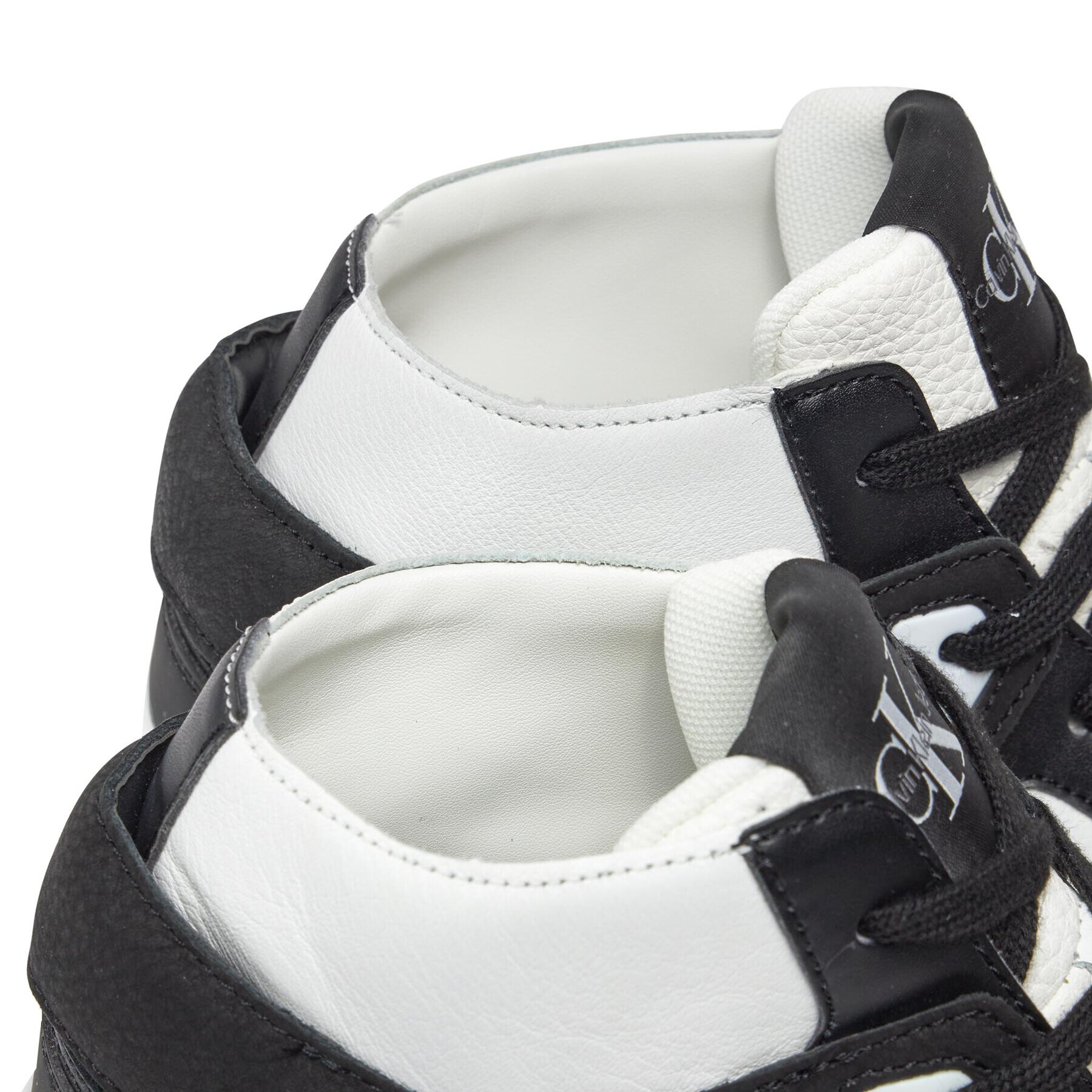 Calvin Klein Jeans Sneakers Basket Cupsole High Mix Ml Fad YW0YW01300 Negru - Pled.ro