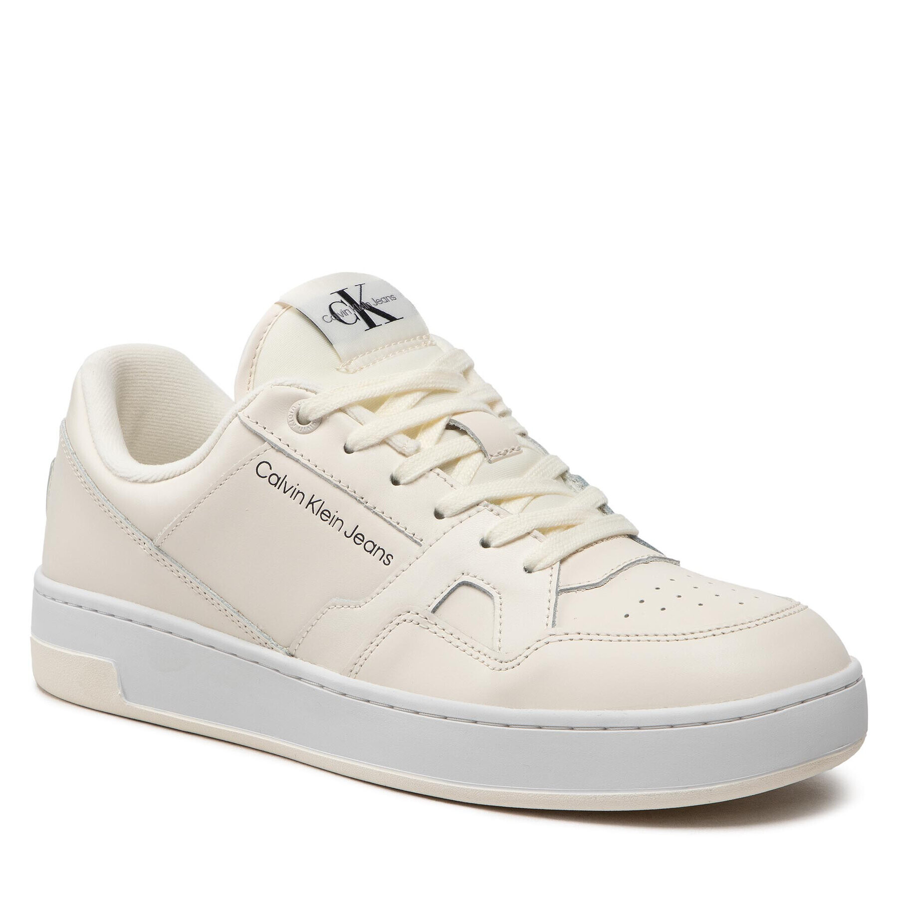 Calvin Klein Jeans Sneakers Basket Cupsole Lacup Low YM0YM00497 Bej - Pled.ro