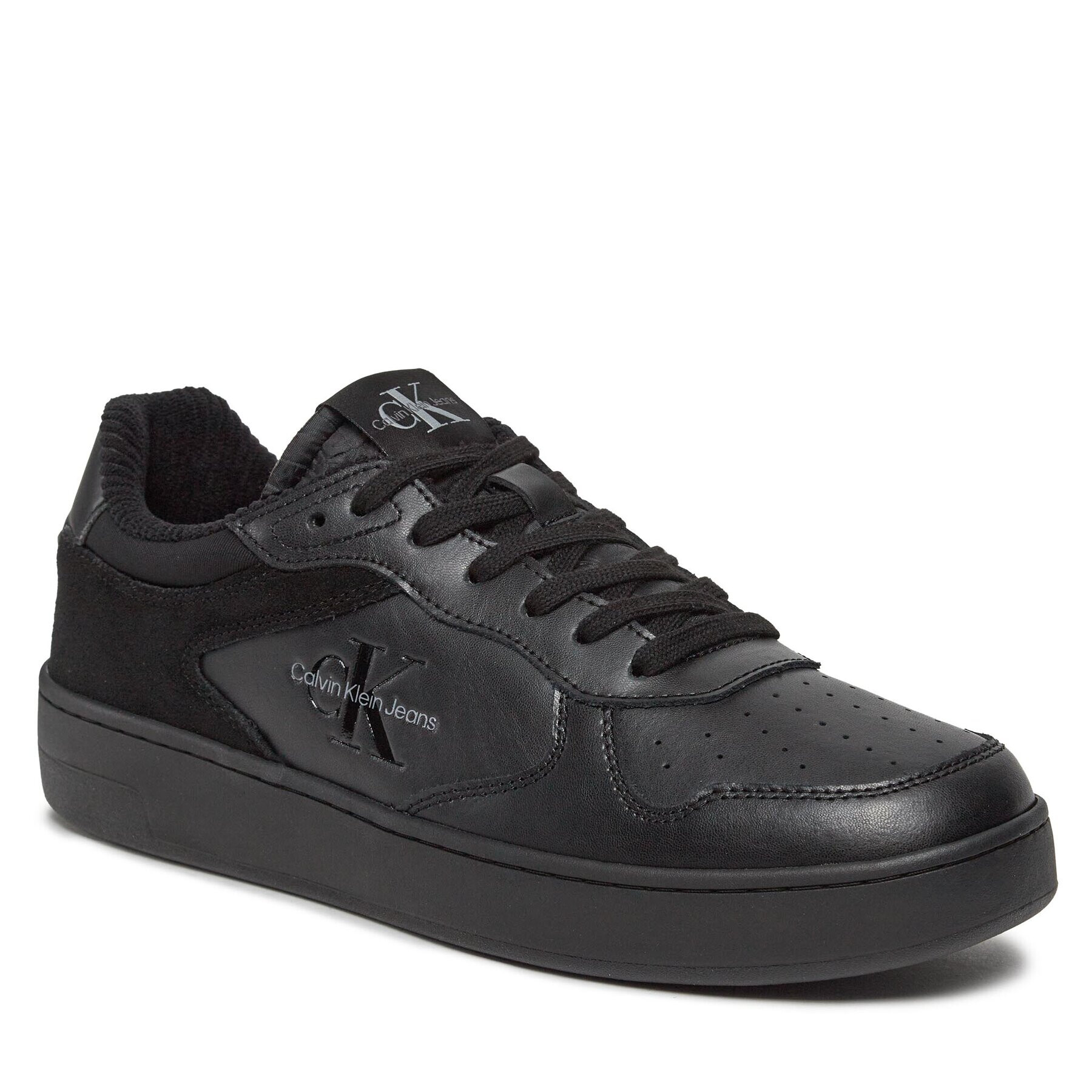 Calvin Klein Jeans Sneakers Basket Cupsole Low Lace Cor YM0YM00783 Negru - Pled.ro