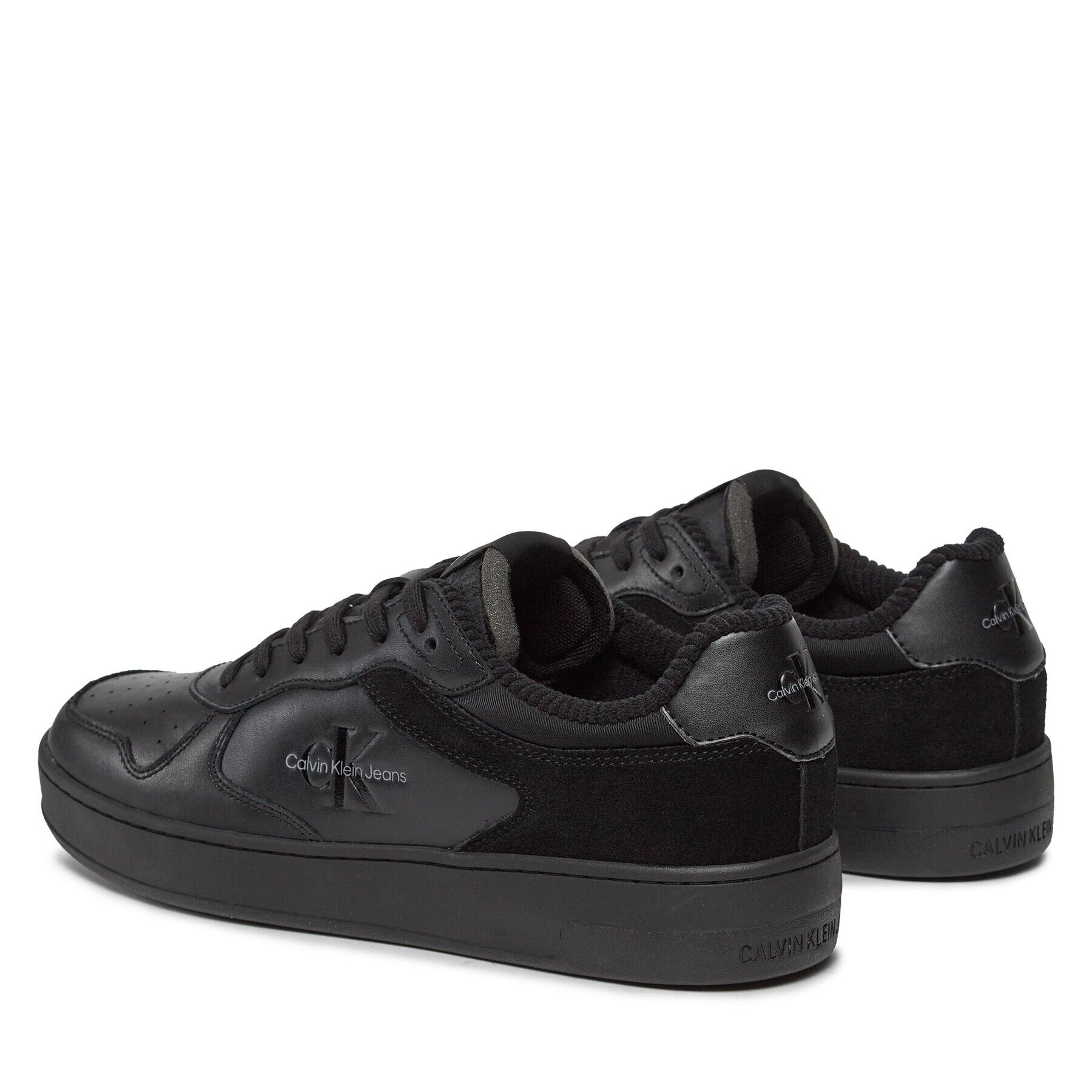 Calvin Klein Jeans Sneakers Basket Cupsole Low Lace Cor YM0YM00783 Negru - Pled.ro