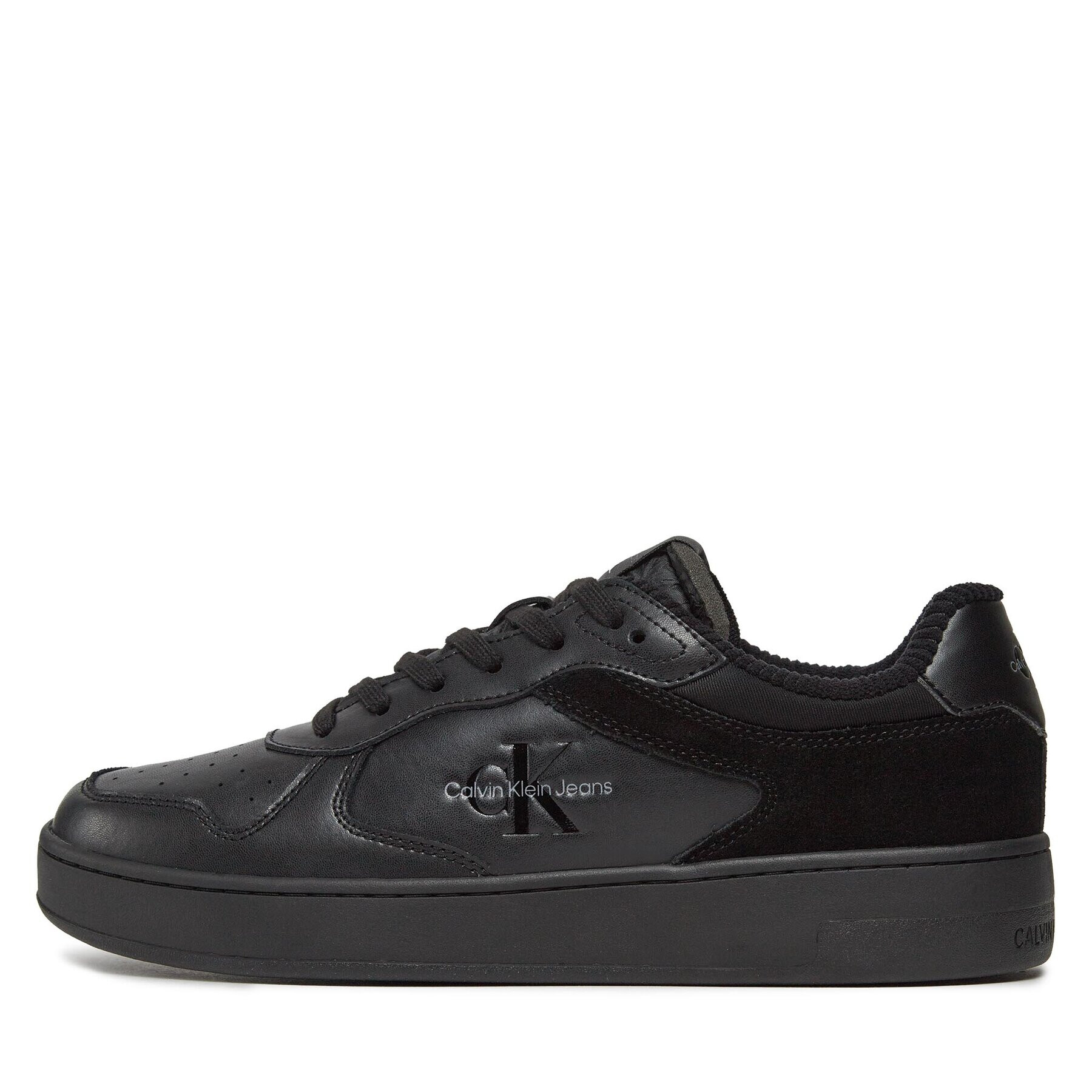 Calvin Klein Jeans Sneakers Basket Cupsole Low Lace Cor YM0YM00783 Negru - Pled.ro