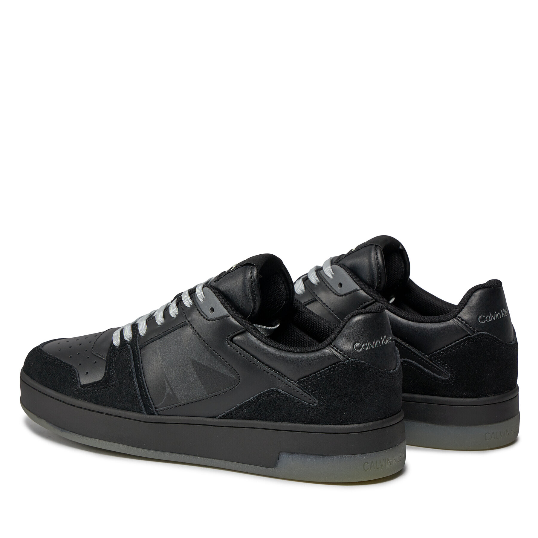 Calvin Klein Jeans Sneakers Basket Cupsole Low Lth Nbs Lum YM0YM00869 Negru - Pled.ro