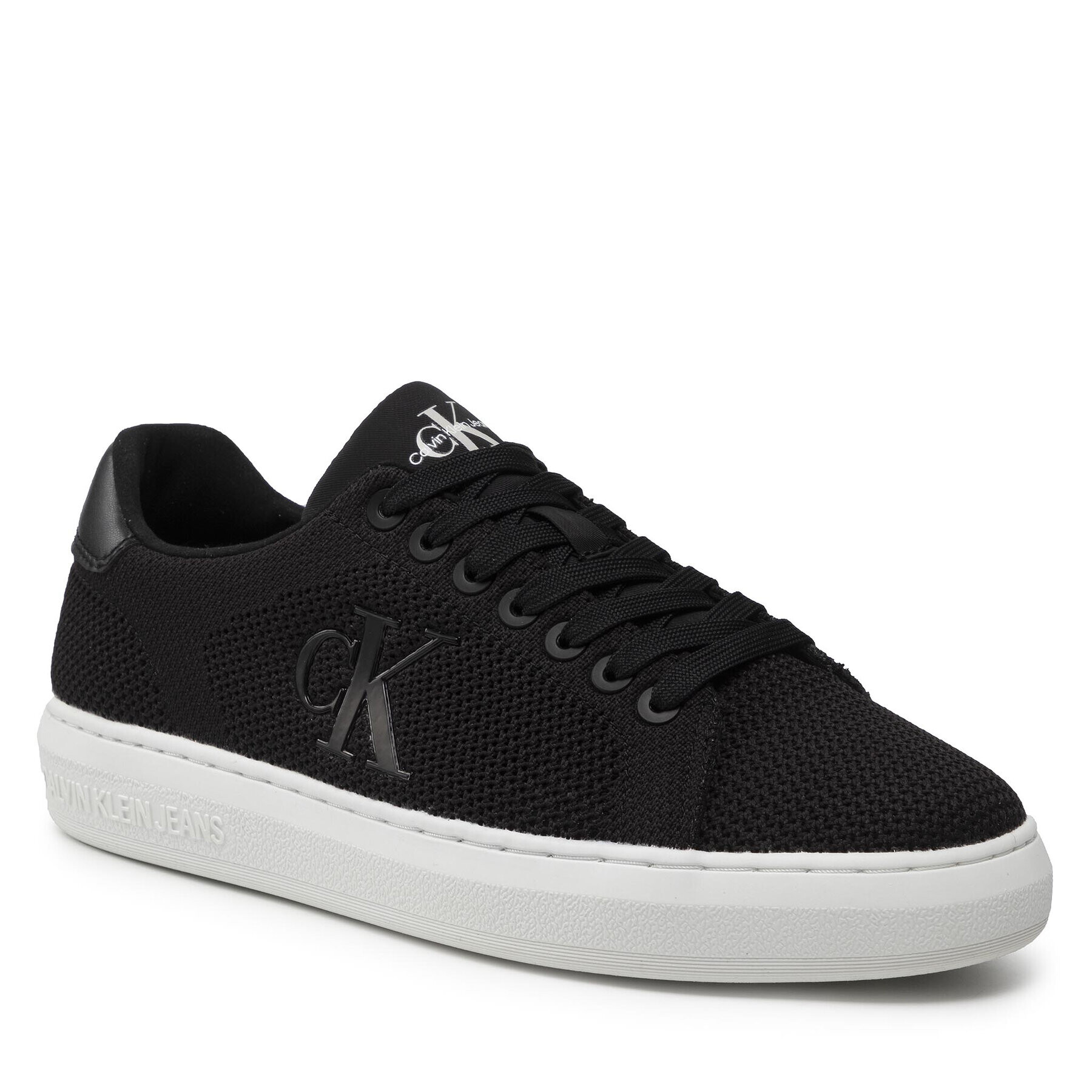 Calvin Klein Jeans Sneakers Casual Cupsole 1 YM0YM00327 Negru - Pled.ro