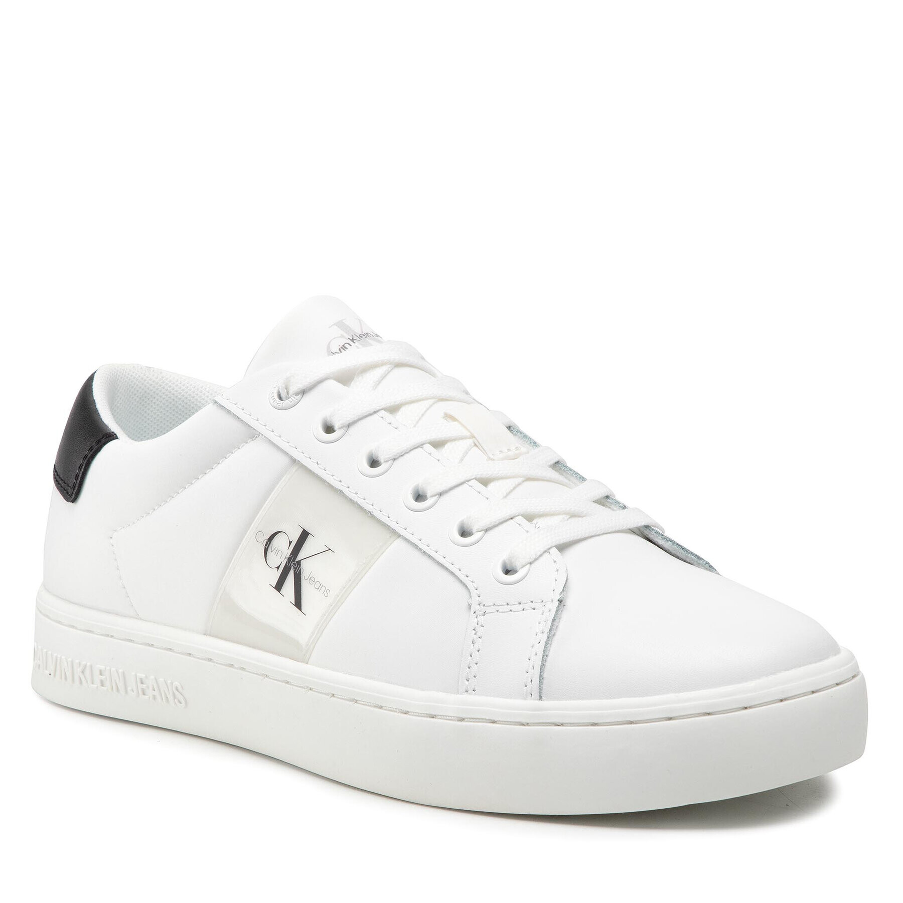 Calvin Klein Jeans Sneakers Classic Cupsole 1 YM0YM00318 Alb - Pled.ro