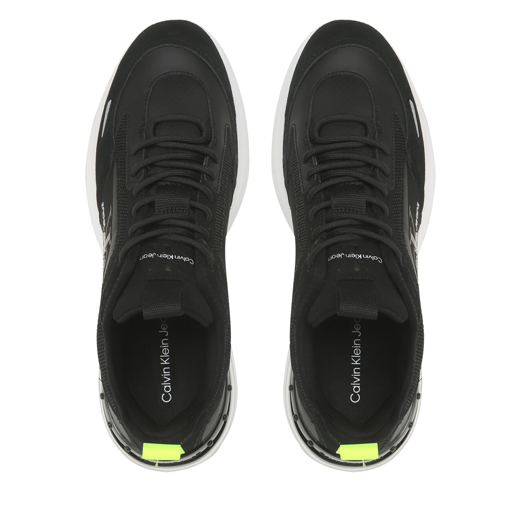 Calvin Klein Jeans Sneakers Comfair Runner Su-Mesh Mono YM0YM00585 Negru - Pled.ro