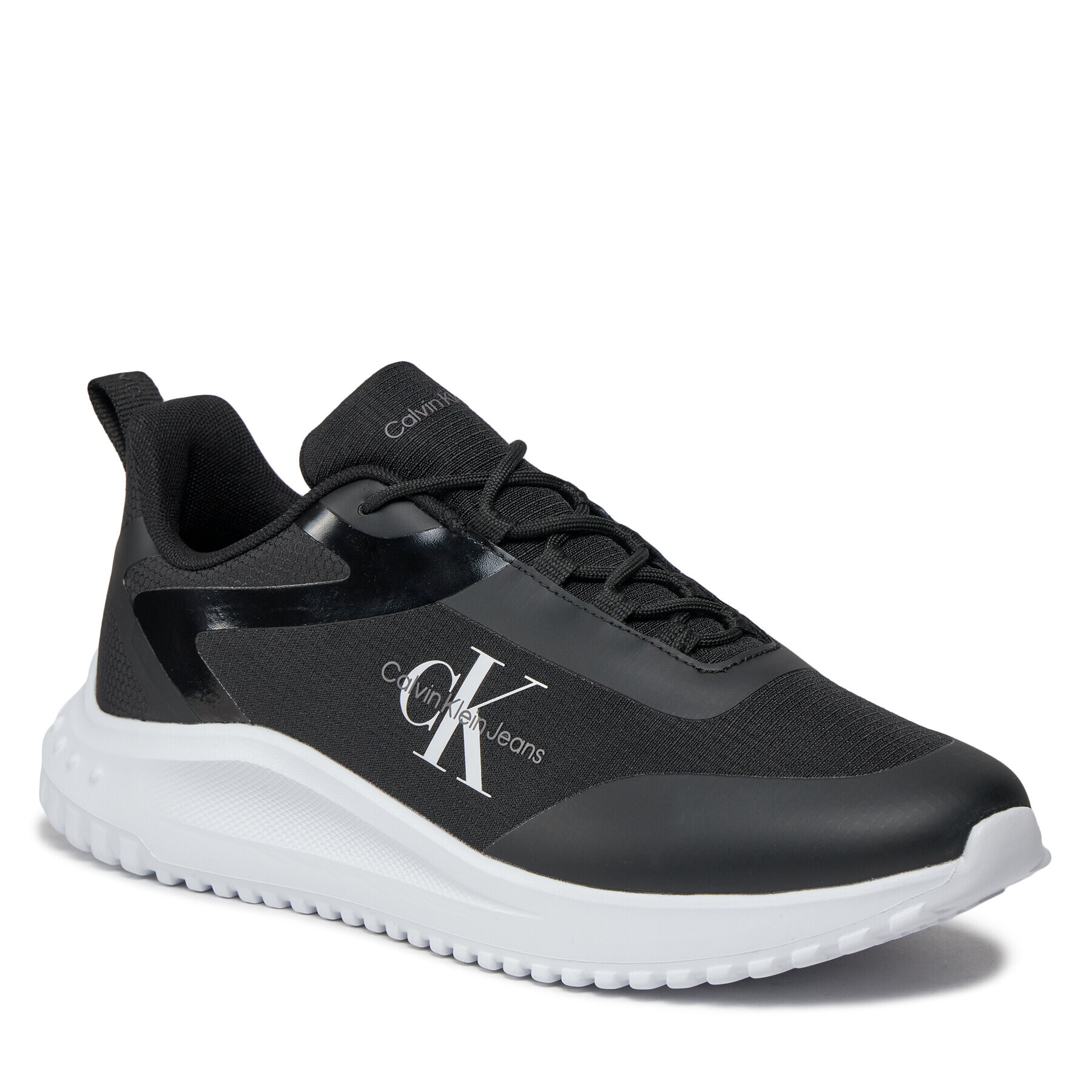 Calvin Klein Jeans Sneakers Eva Runner Low Lace Ml Mix YM0YM00968 Gri - Pled.ro